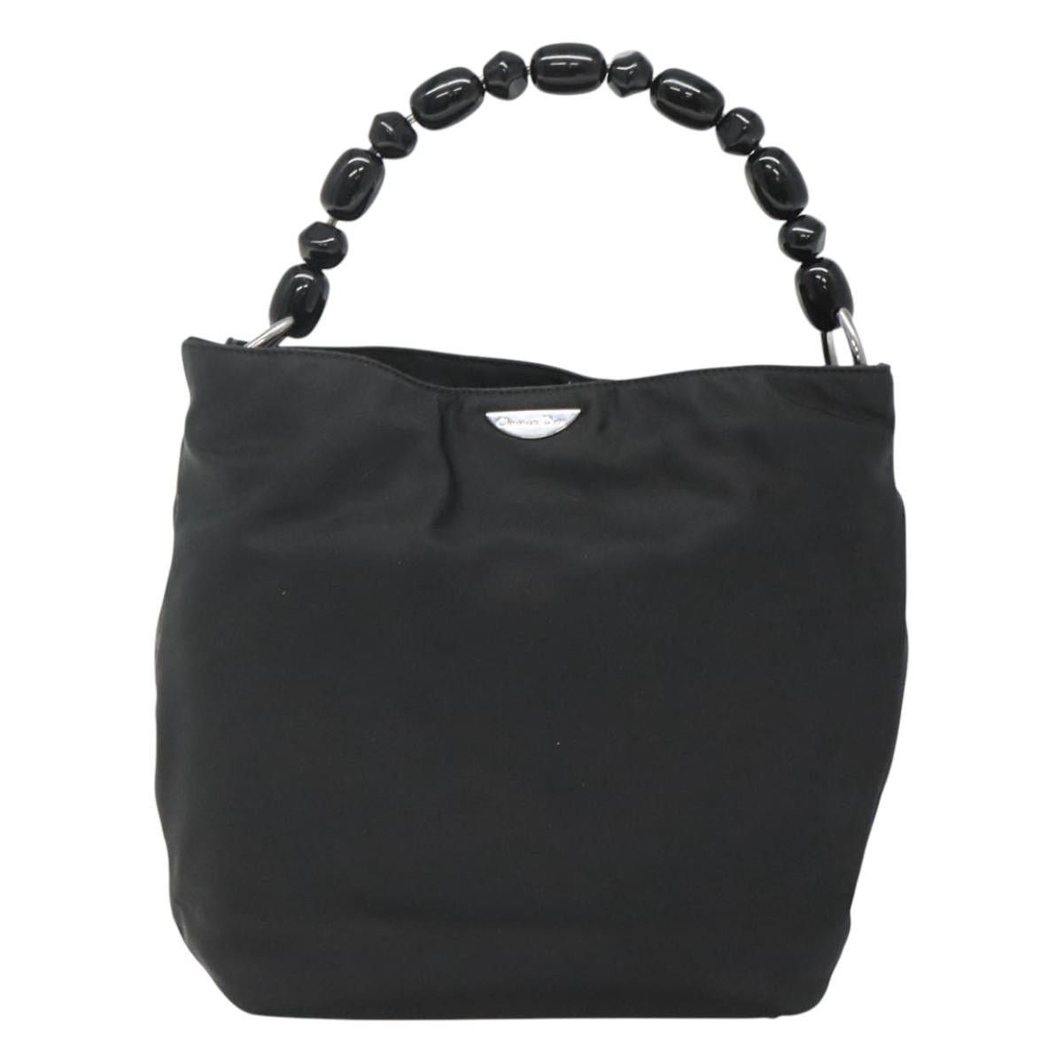 Dior DIOR Maris Pearl Hand Bag Nylon Black Silver Size ONE SIZE - 2 Thumbnail