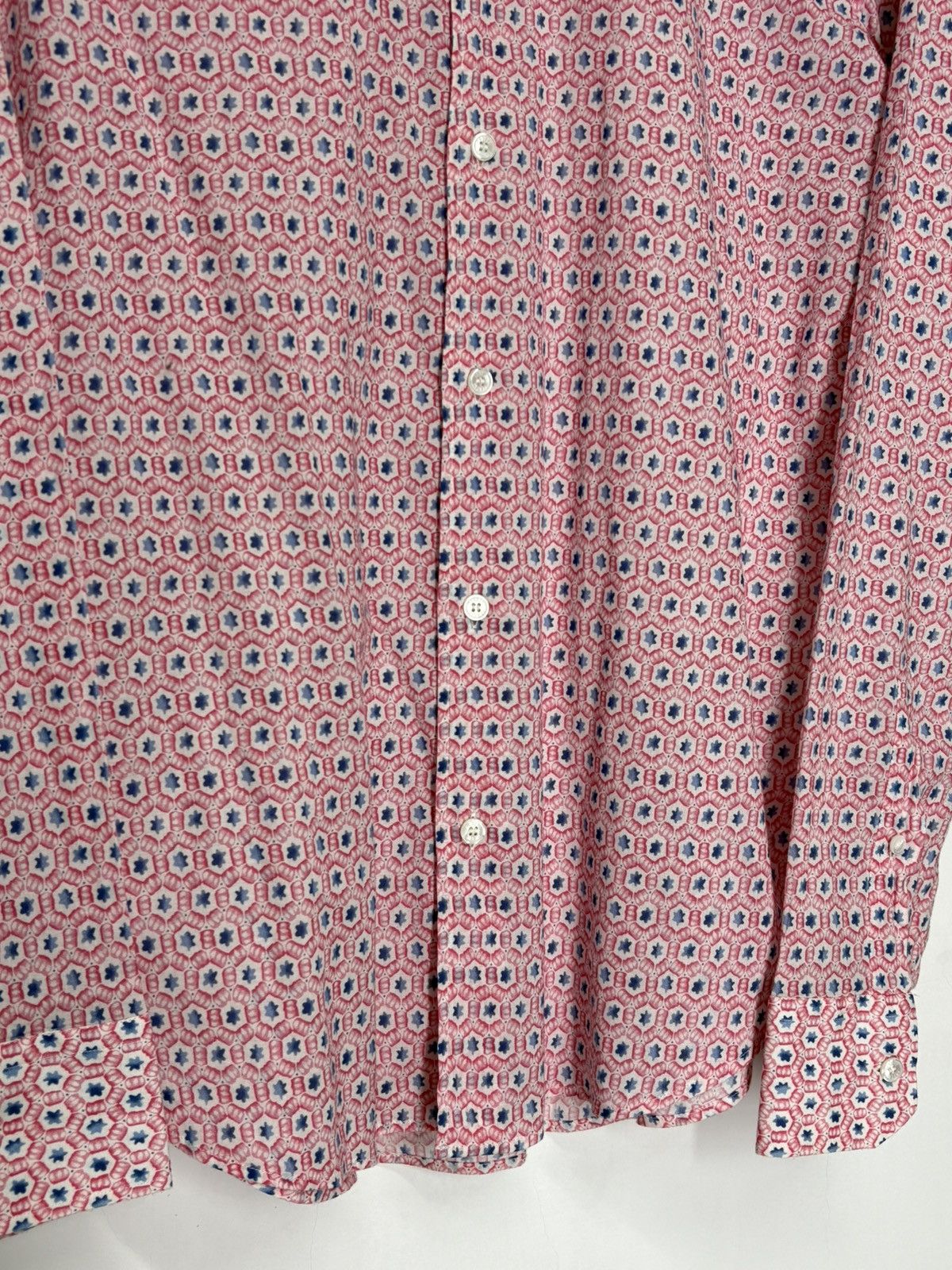 Fedeli Fedeli for Bongenie Grieder Luxury All Over Print Shirt Size US L / EU 52-54 / 3 - 10 Thumbnail