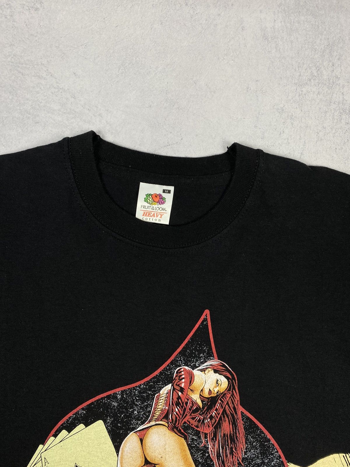 Hot Model Sex Vintage Y2K Tits BDSM Porn Sex Poker Hot Girl All in Tee Size US M / EU 48-50 / 2 - 5 Thumbnail