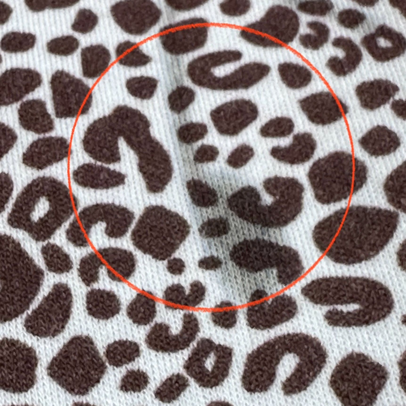 Lands' End Lands' End Dress Womens Size L Brown White Animal Print Short Sleeve Knit STAIN Dress Length Short Crew Neck T-Shirt Dress Womens Size 36" / US 14 / IT 50 - 8 Thumbnail