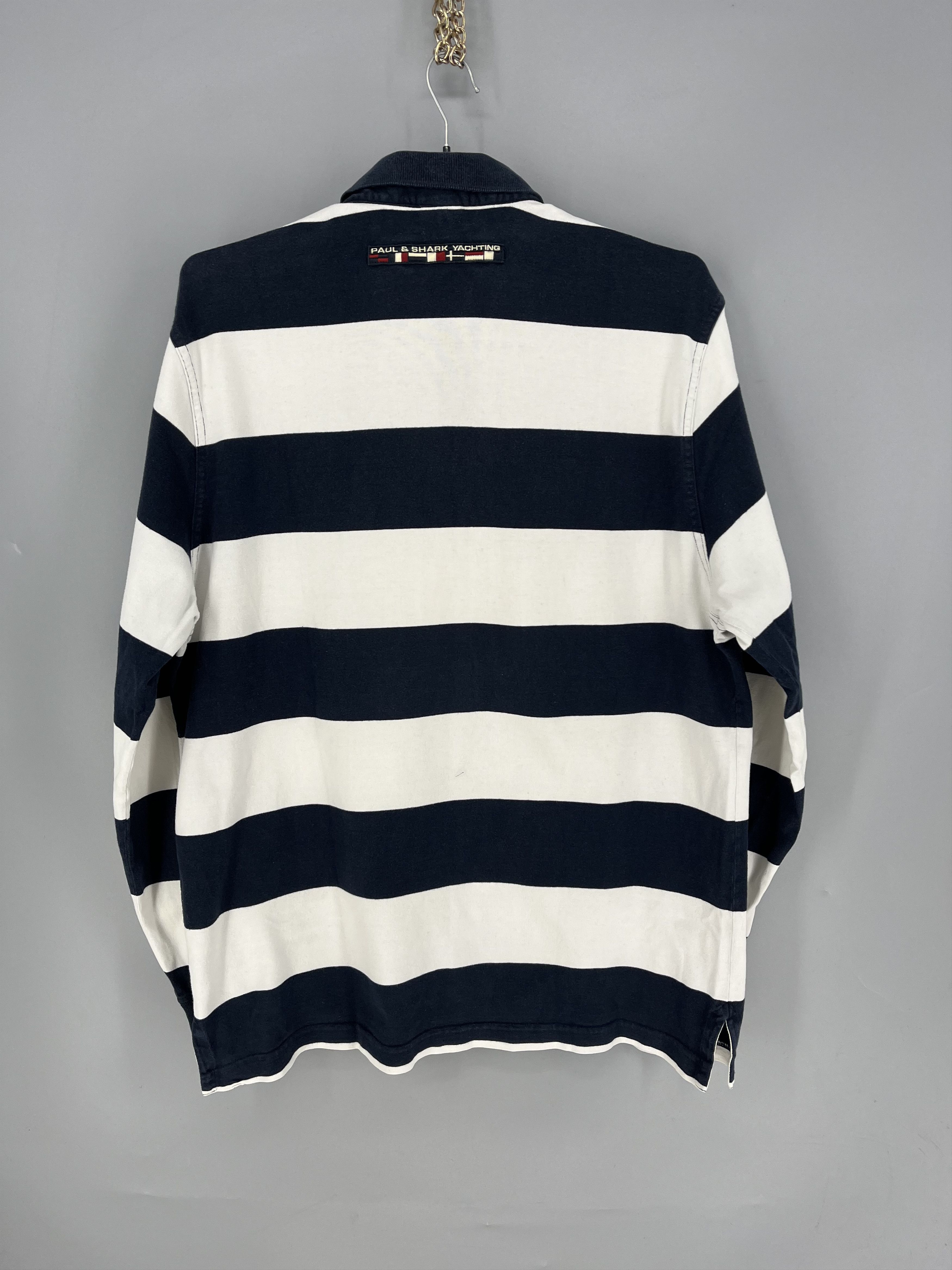 Paul & Shark Vintage Paul & Shark Yachting Rugby Polo Shirt XL Size US XL / EU 56 / 4 - 10 Thumbnail