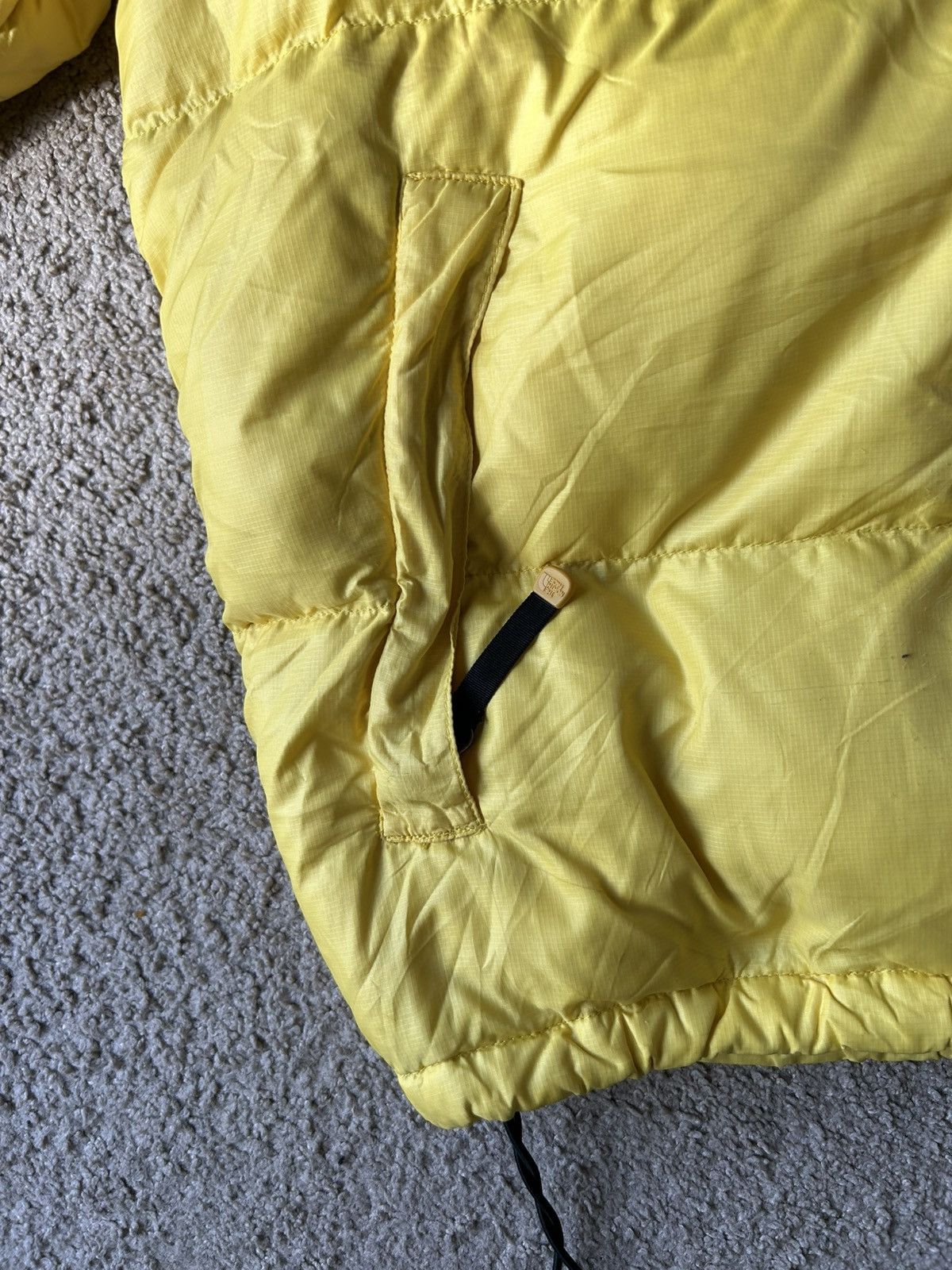 The North Face North Face Yellow Black Puffer Jacket M Size US M / EU 48-50 / 2 - 5 Thumbnail