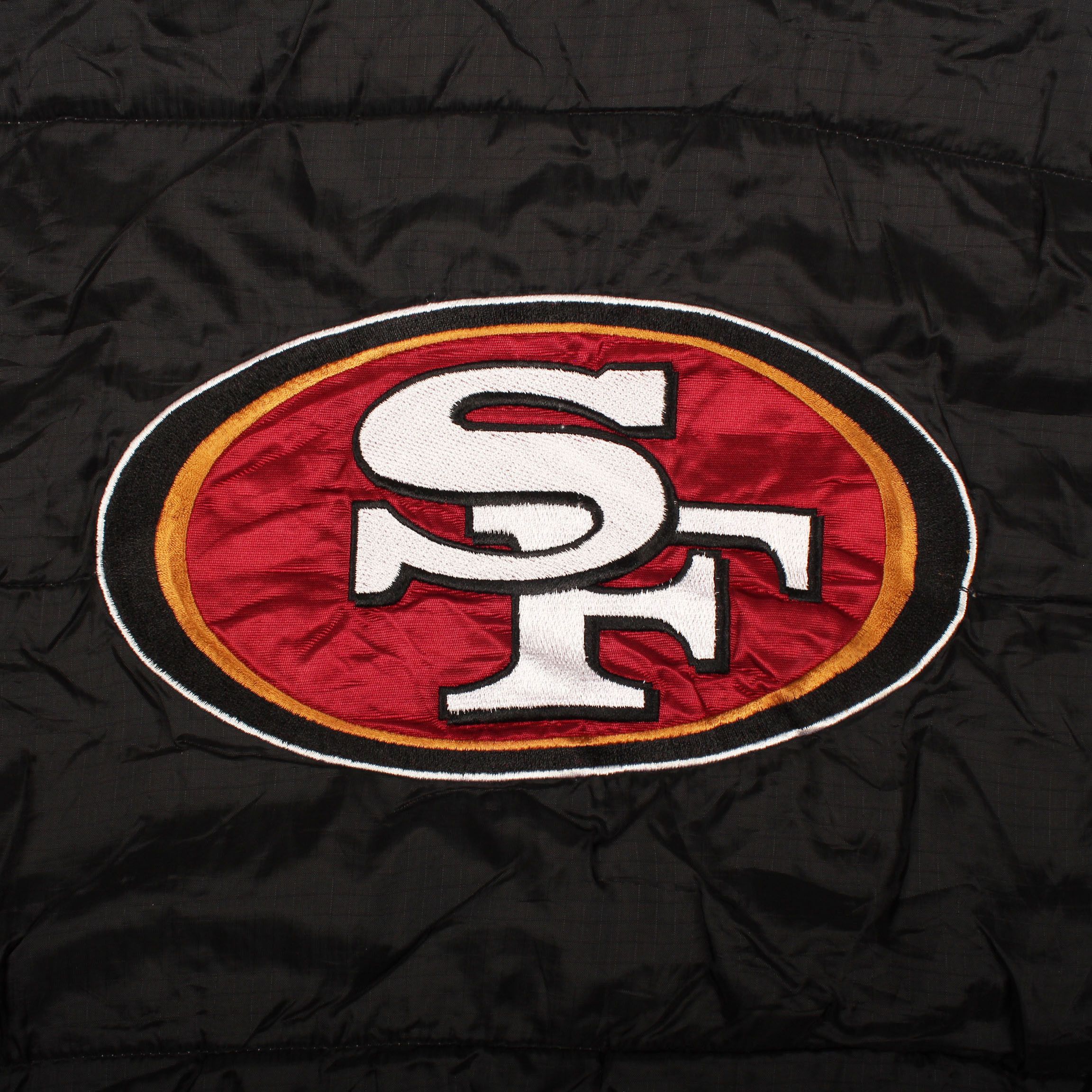Vintage San Francisco 49ers Puffer Jacket Black SF Logo NFL Size US XXL / EU 58 / 5 - 7 Thumbnail