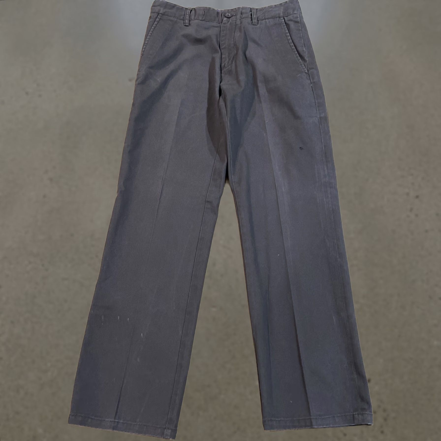Nike Nike SB Pants Mens 30 Brown Chino Stretch Cotton Casual Straight Leg Logo Pockets 30 Inseam Regular Rise Mid Vintage No Size US 30 / EU 46 - 1 Thumbnail