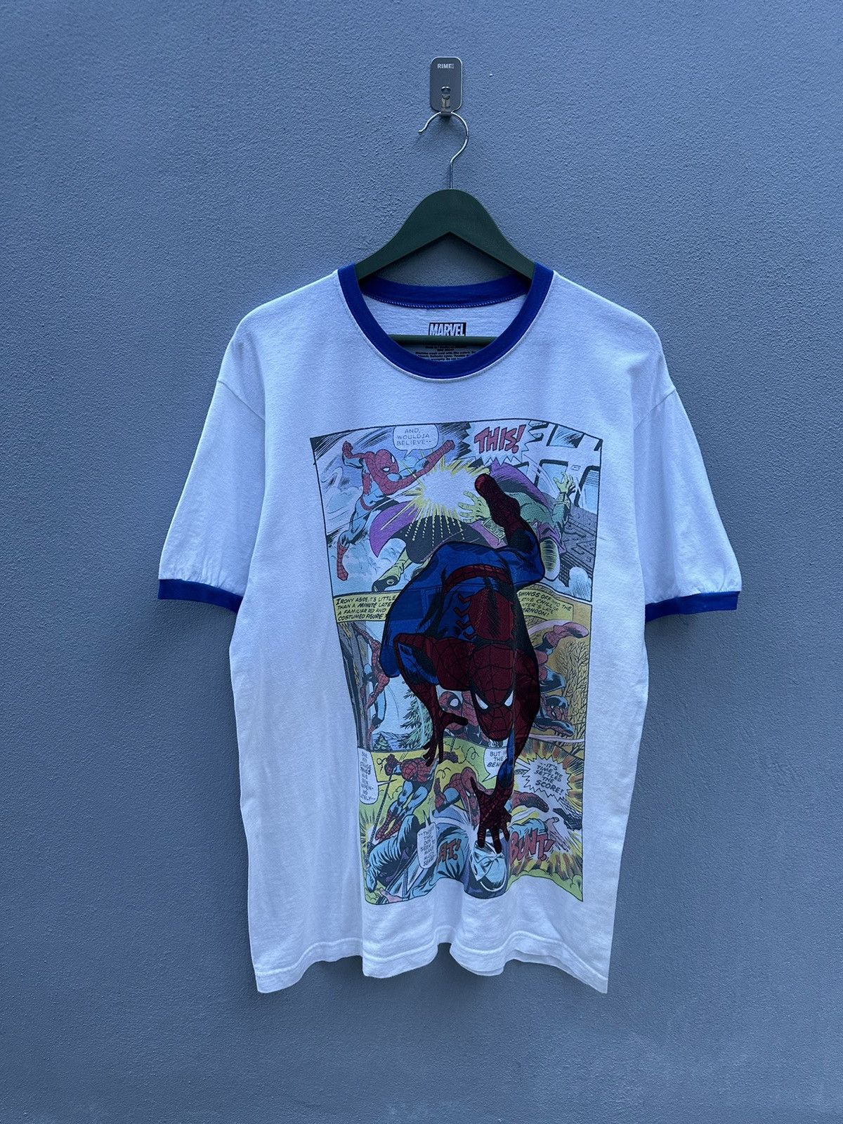 Marvel Comics Marvel Spiderman Comic Photo Print Tshirt A94 Size US L / EU 52-54 / 3 - 1 Thumbnail