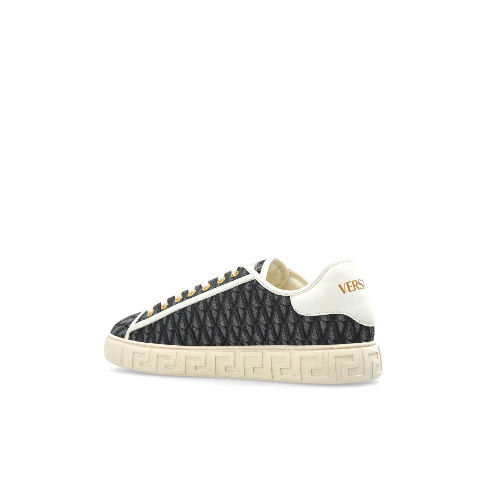 Versace VERSACE Greca Gray Sneakers New And Authentic (Men's size:12 Size US 12 / EU 45 - 3 Thumbnail