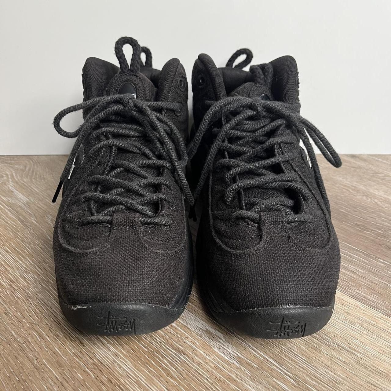 Nike × Stussy black stussy nike air penny 2 Size US 7.5 / EU 40-41 - 4 Thumbnail