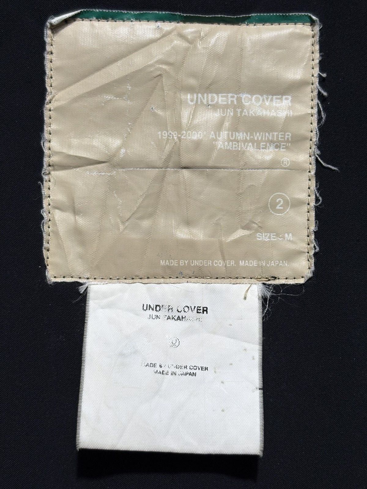 Undercover UNDERCOVER BY JUN TAKAHASHI AW99 AMBIVALENCE ERA JACKET Size US M / EU 48-50 / 2 - 7 Thumbnail