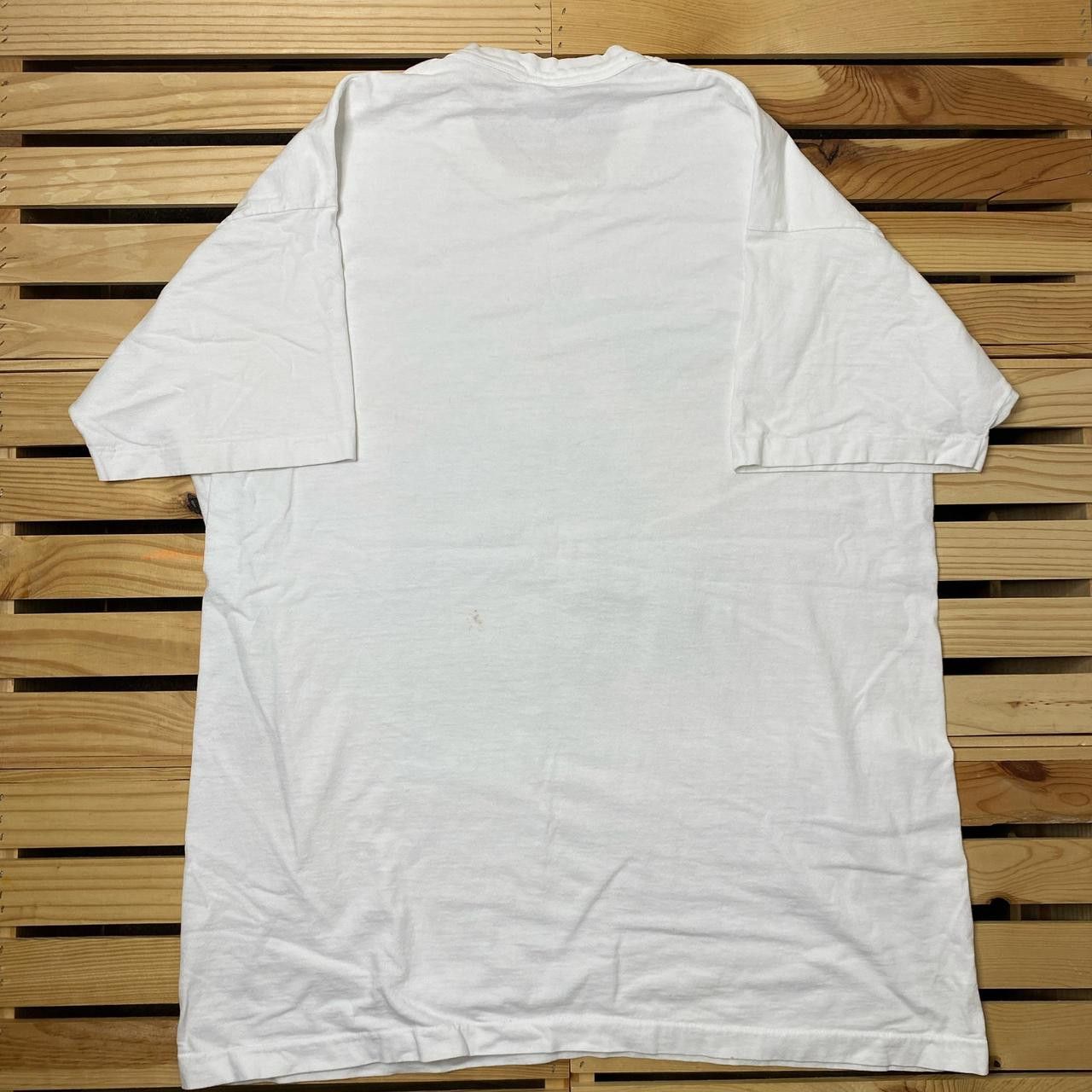 Fruit Of The Loom Vintage "One with Earth" White Native American Tee Size 2XL Size US XXL / EU 58 / 5 - 2 Thumbnail