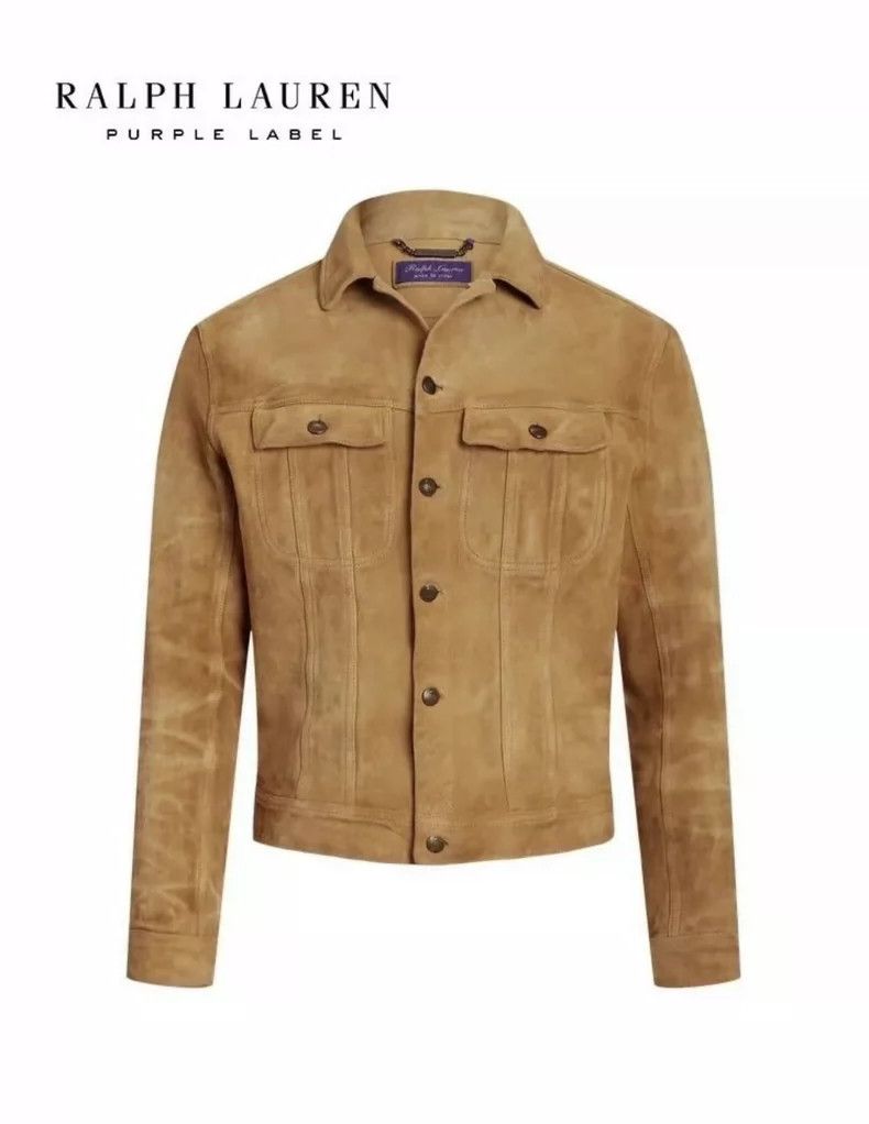 RRL Ralph Lauren RRL Ralph Lauren Men's leather jacket Size US XL / EU 56 / 4 - 1 Thumbnail