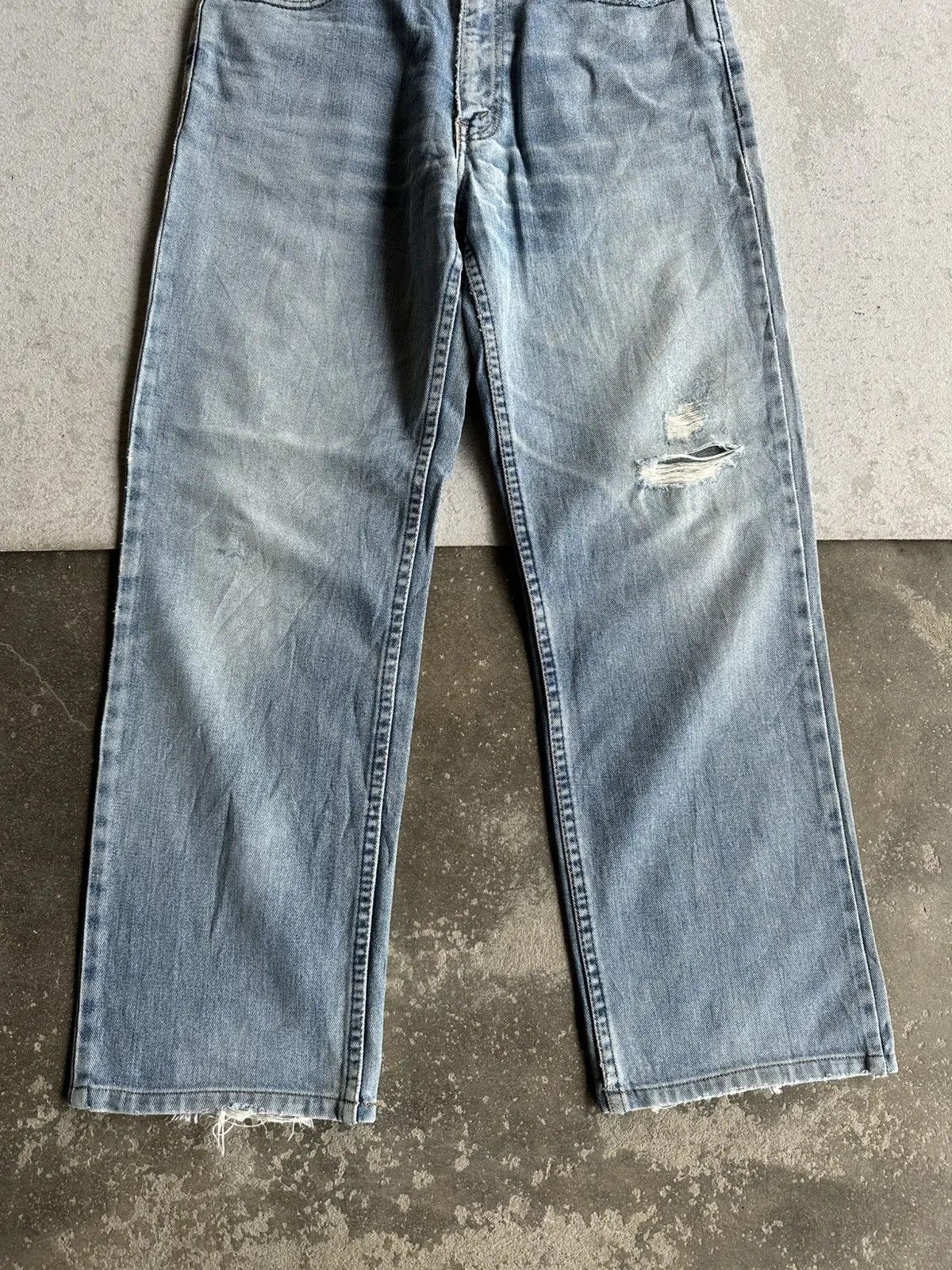 LVC 1990’s Vintage LEVI’S 511-0217 Distressed Denim J09 Pants Size US 30 / EU 46 - 5 Thumbnail
