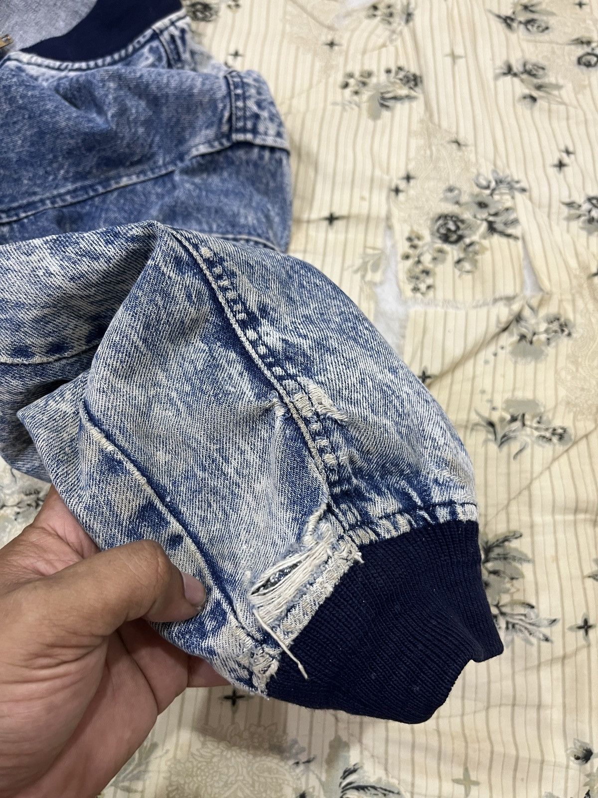 Other 🔥🔥🔥STEALS US AIR FORCES DENIM BOMBER JACKET Size US M / EU 48-50 / 2 - 14 Thumbnail
