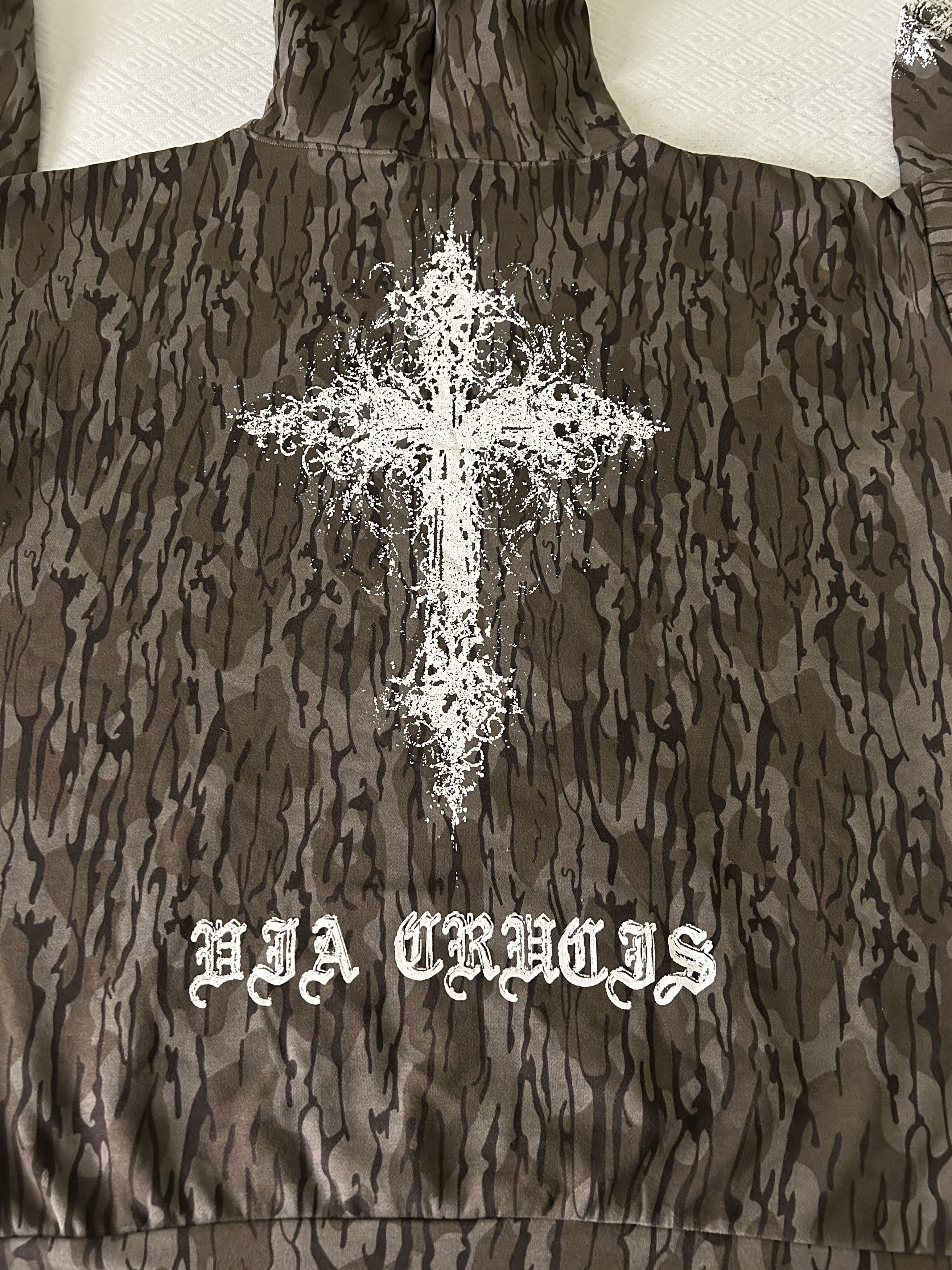 G59 Records × STAFF WORKFORCE DS Camo Crucis hoodie Size US XXL / EU 58 / 5 - 5 Thumbnail