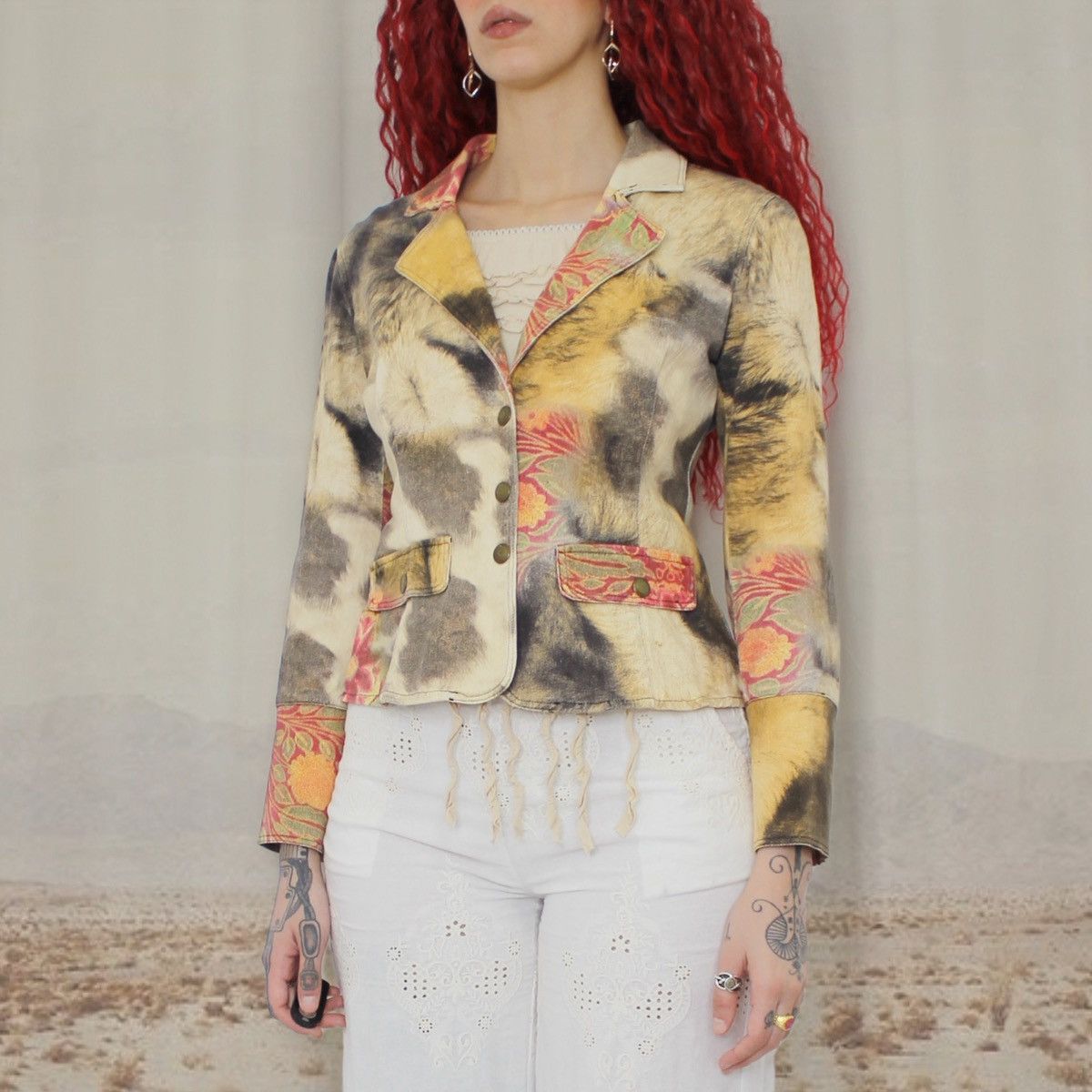 Other 🌺ANIMALIER FLOWER BLAZER🌺 Size S / US 4 / IT 40 - 2 Thumbnail