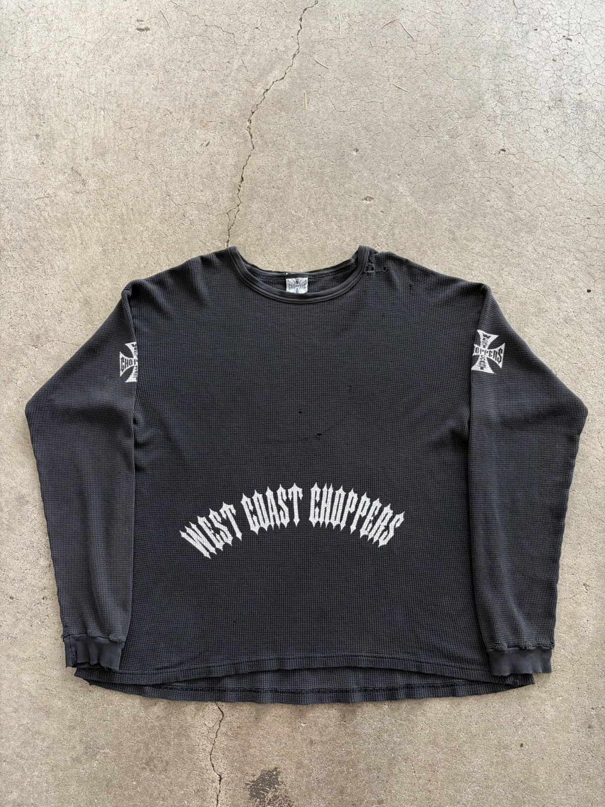 West Coast Choppers Vintage West Coast Choppers Thermal Shirt Size US XL / EU 56 / 4 - 1 Thumbnail