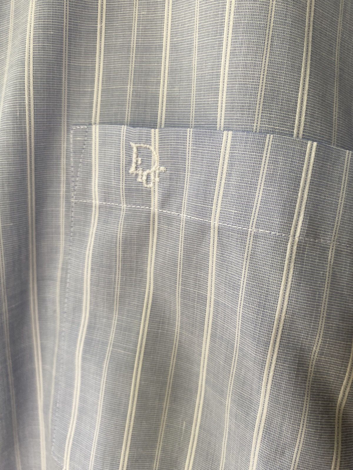 Christian Dior Monsieur Christian Dior vintage strip shirt Size US XL / EU 56 / 4 - 12 Thumbnail