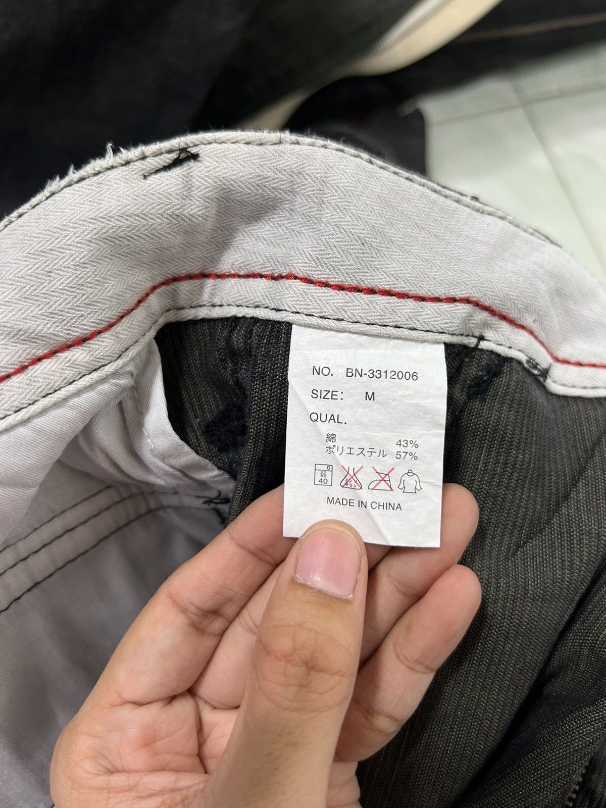 Japanese Brand 🔥 BACK NUMBER UTILITY CARGO 3 QUATER SHORT PANTS Size US 30 / EU 46 - 12 Thumbnail