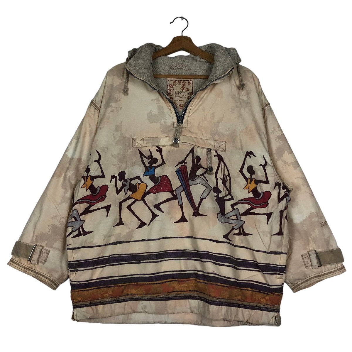 Japanese Brand 🔥VTG ANORAK HUNTING JACKET NAVAJO DESIGN LINEA PALIO ITALY Size US L / EU 52-54 / 3 - 10 Thumbnail