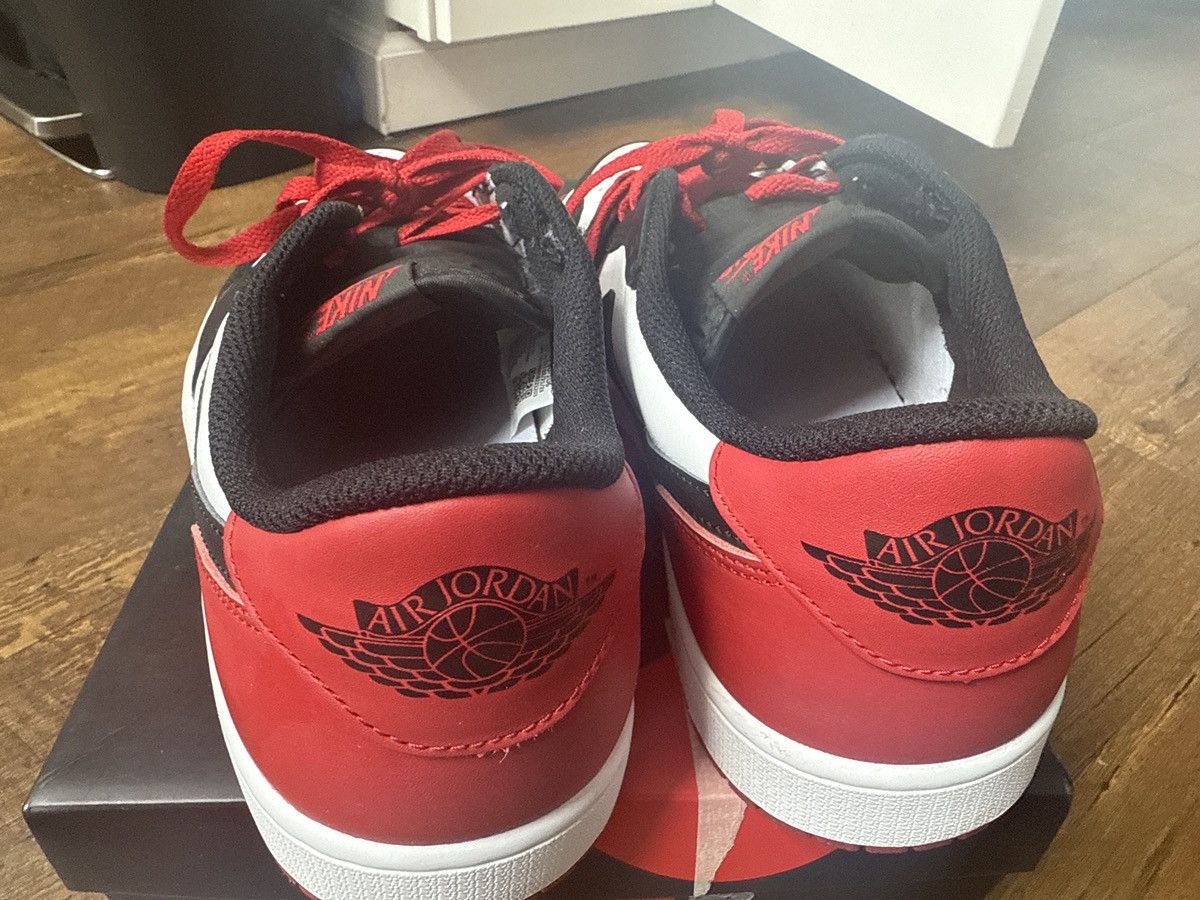 Jordan Brand Air Jordan 1 Low OG “Black Toe” (2023) Size US 12 / EU 45 - 2 Thumbnail