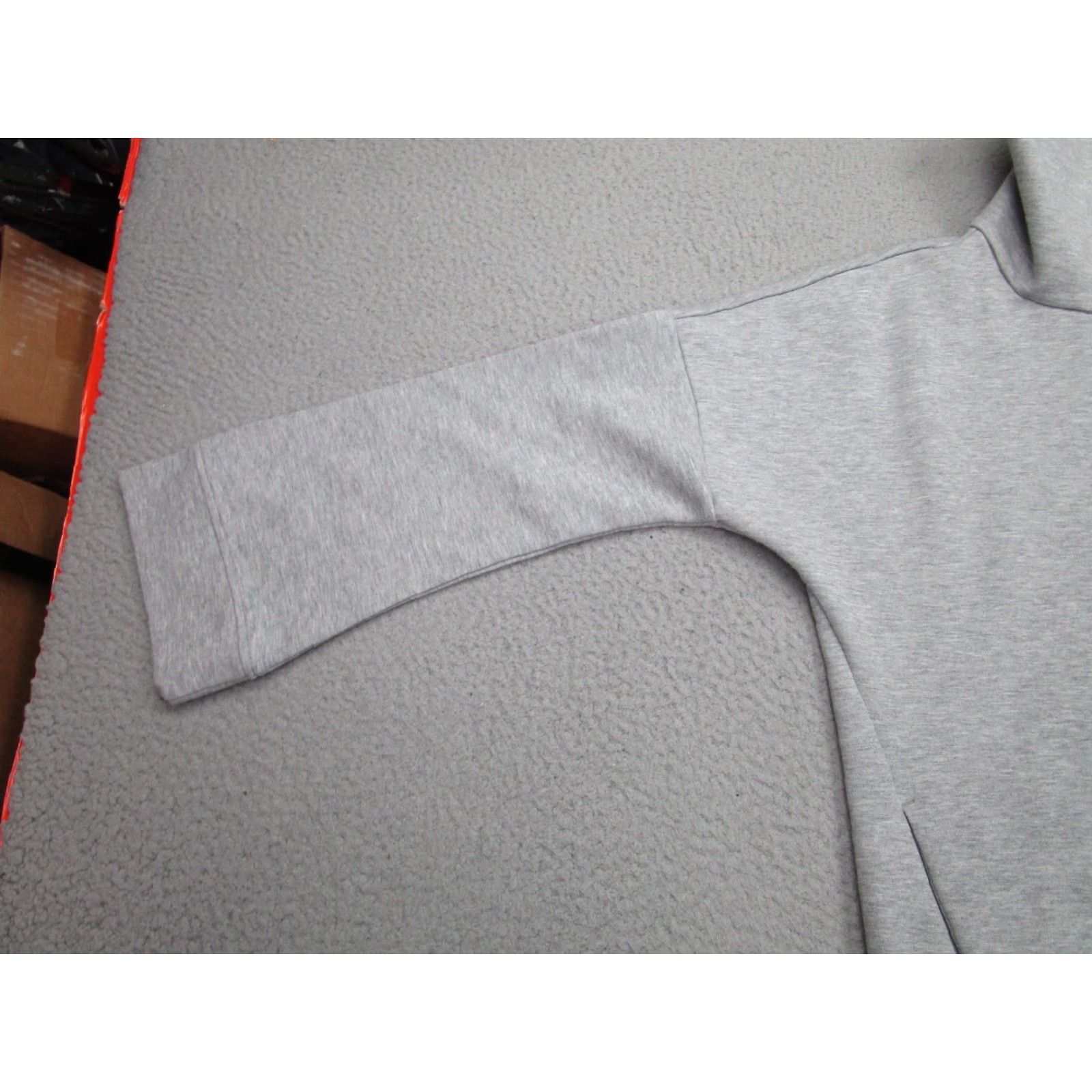 RLX Ralph Lauren RLX Ralph Lauren Gray Oversized Pullover Tech Fleece Sweater Women’s Small Turtleneck Flared Sleeves Size S / US 4 / IT 40 - 3 Thumbnail