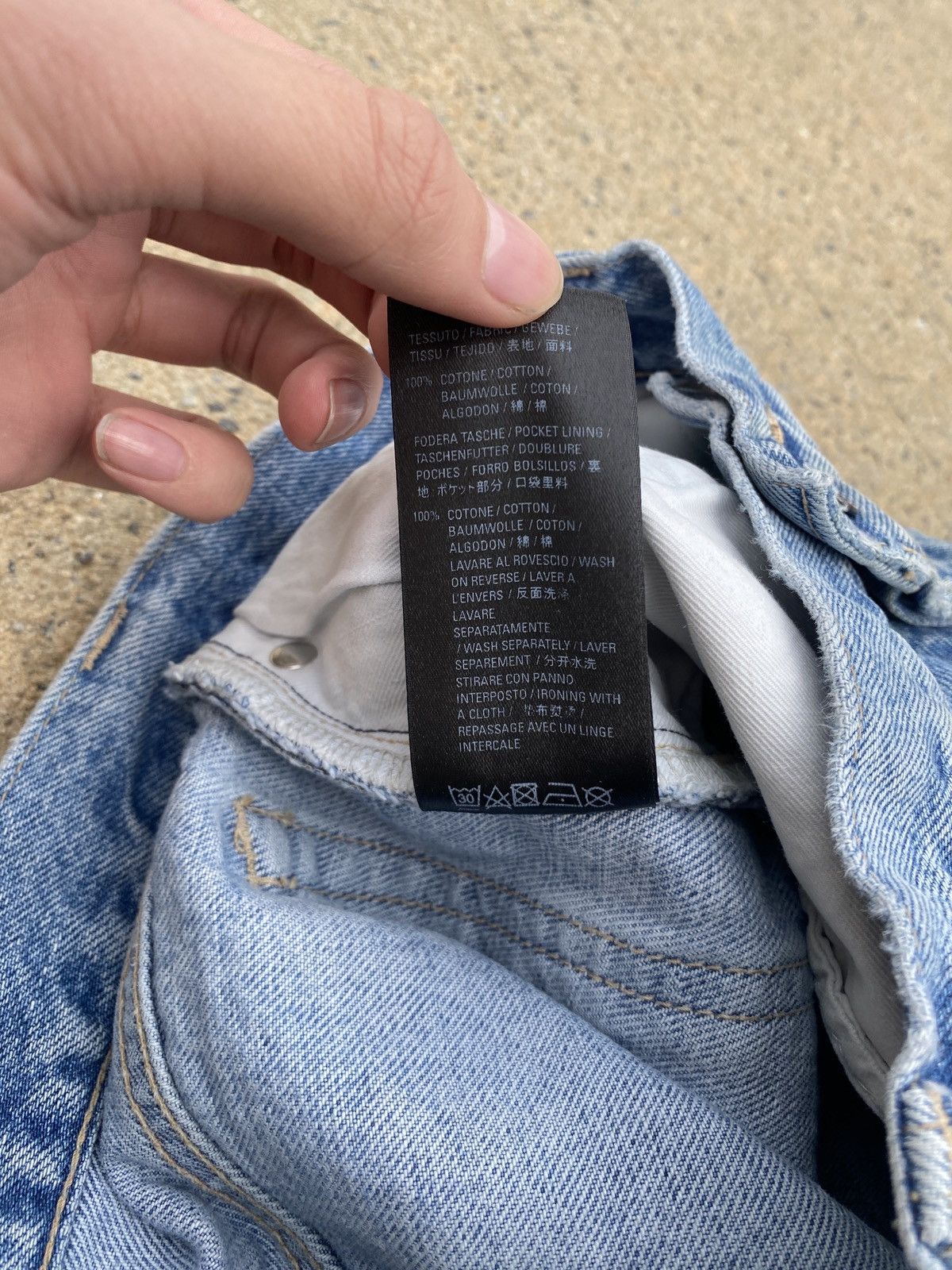 Balenciaga Balenciaga Baggy Denim Size US 32 / EU 48 - 7 Thumbnail