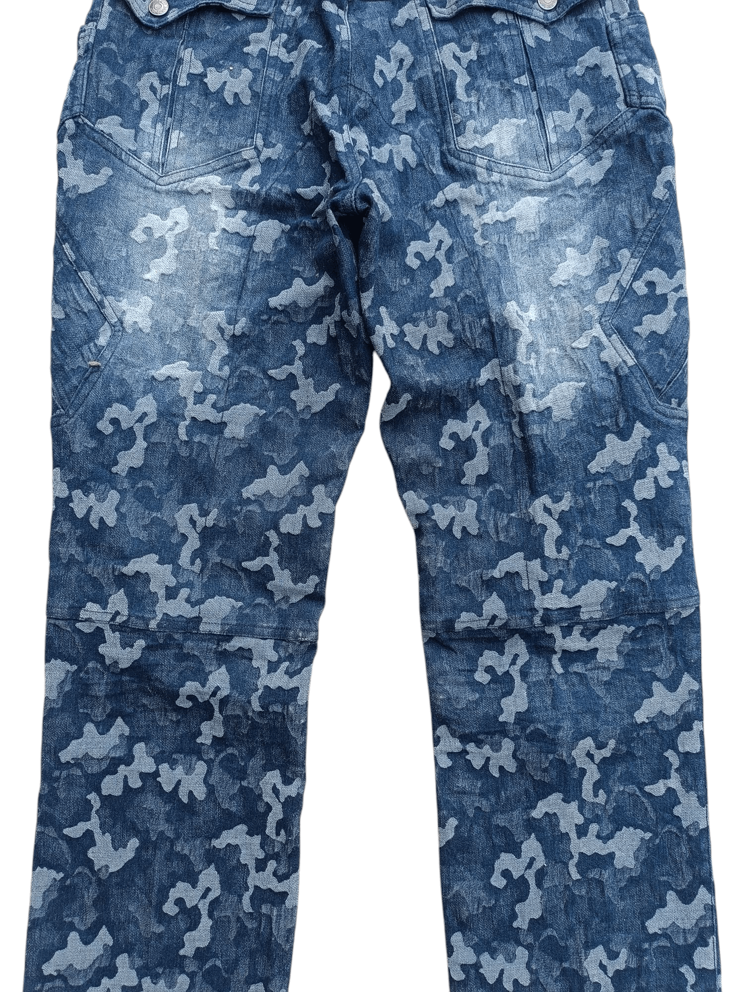 In The Attic × Japanese Brand RARE Japanese Brand In The Attic Camo Multi Pocket Pant E223 Size US 33 - 11 Thumbnail