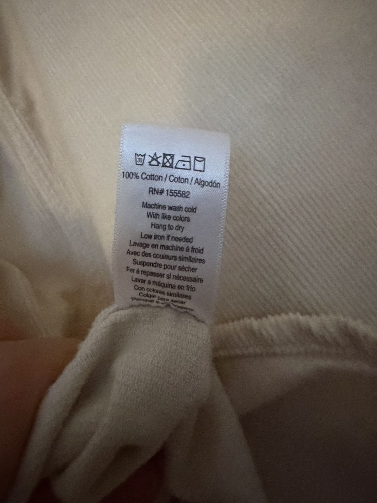 Corridor Corridor Corduroy Shirt — Yellow Size US L / EU 52-54 / 3 - 5 Thumbnail