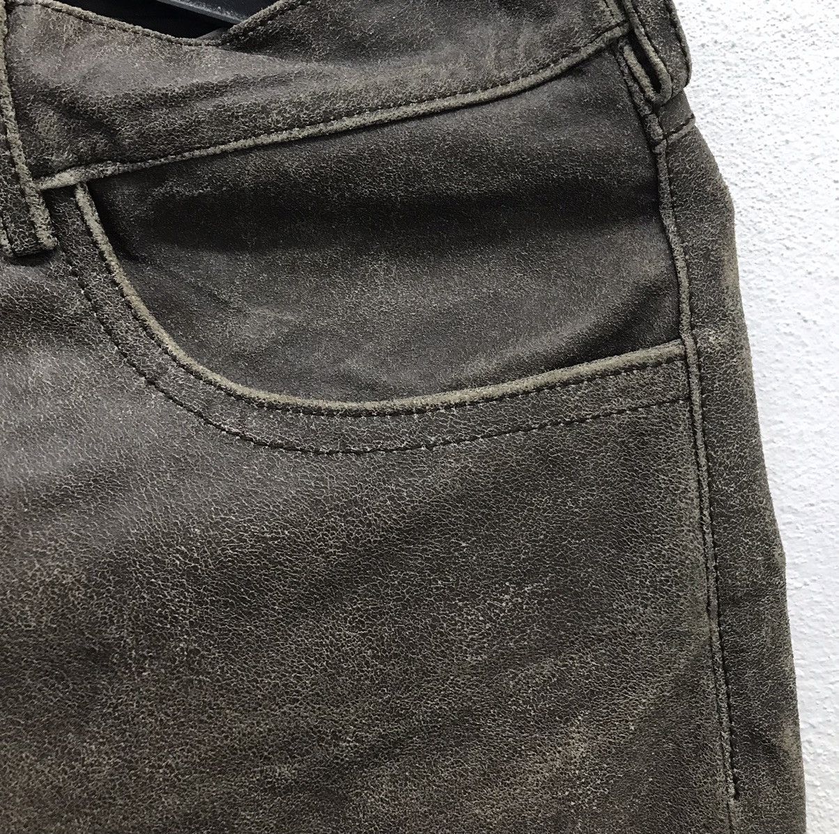 Katharine Hamnett London × Leather × Vintage Vintage Katharine Hamnett London Leather Pants Size US 32 / EU 48 - 7 Thumbnail