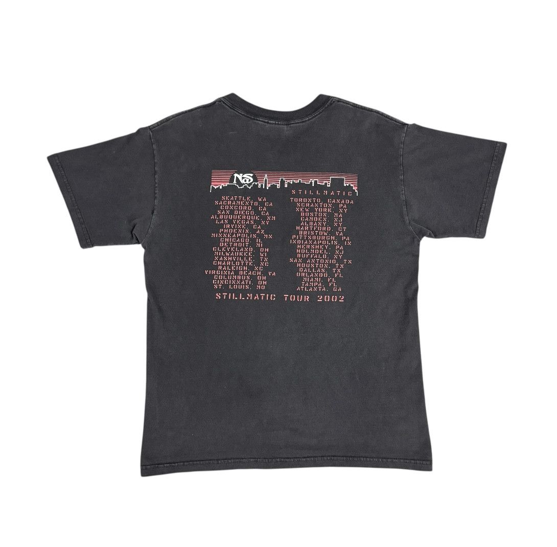 Rap Tees Vintage 2002 Nas Stillmatic Tour Shirt Size US L / EU 52-54 / 3 - 4 Thumbnail