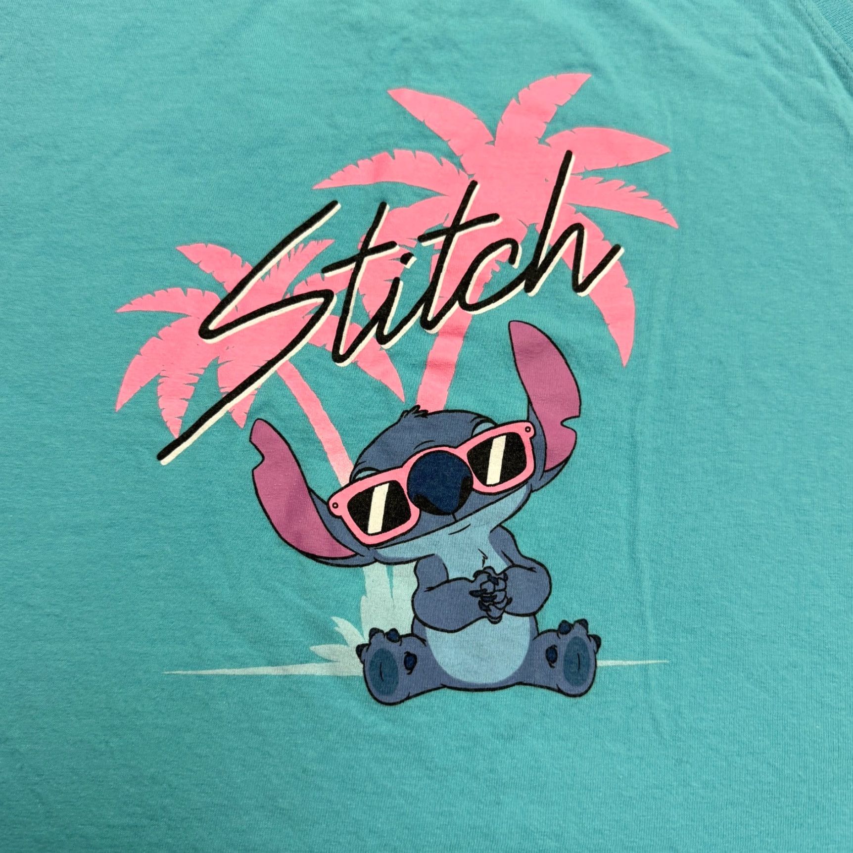 Disney VINTAGE Disney Stitch Graphic Tank Top Womens Large Sleeveless Cotton Casual Summer Size L / US 10 / IT 46 - 3 Thumbnail