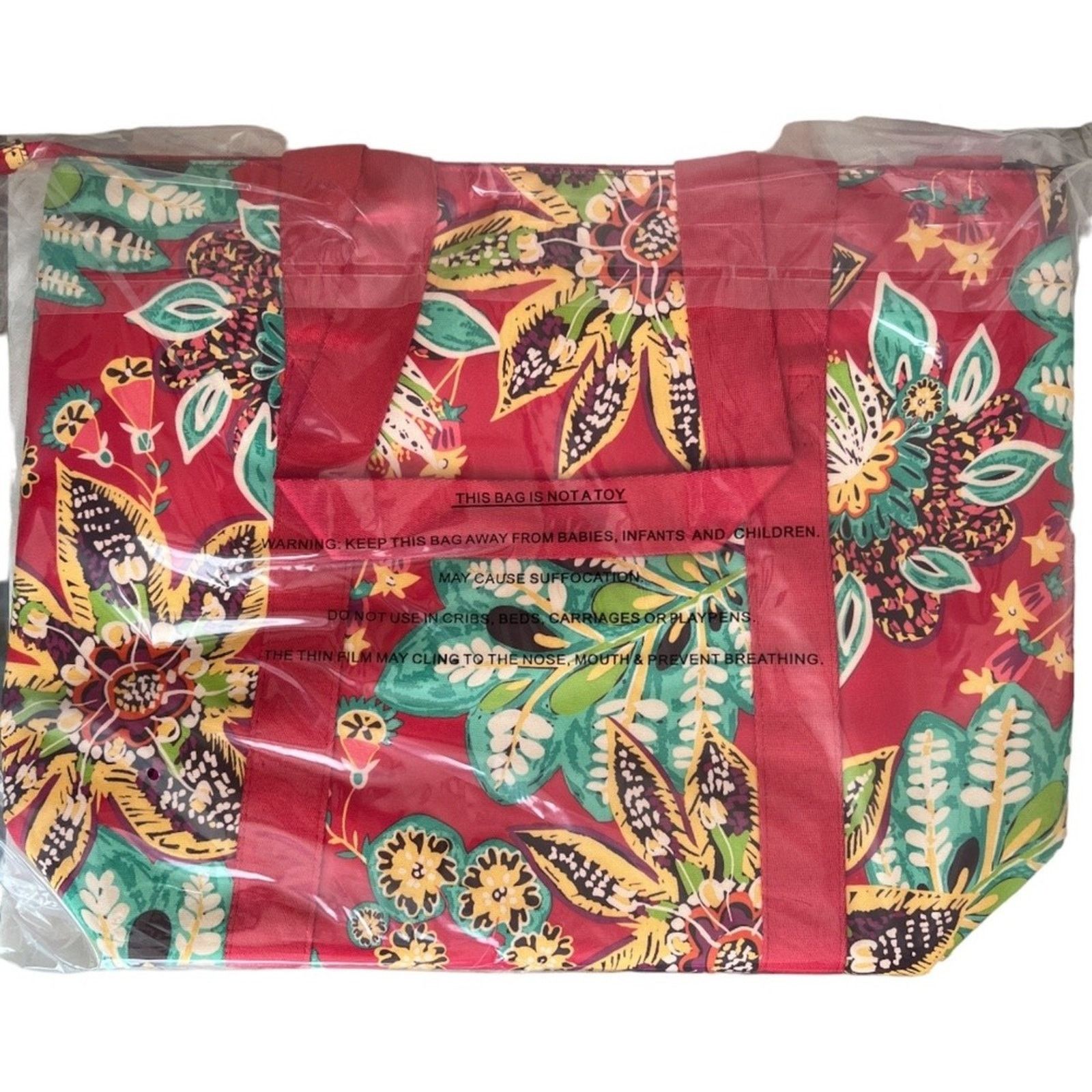 Vera Bradley VERA BRADLEY Floral Rumba Cooler Tote Insulated Bag Size ONE SIZE - 5 Thumbnail