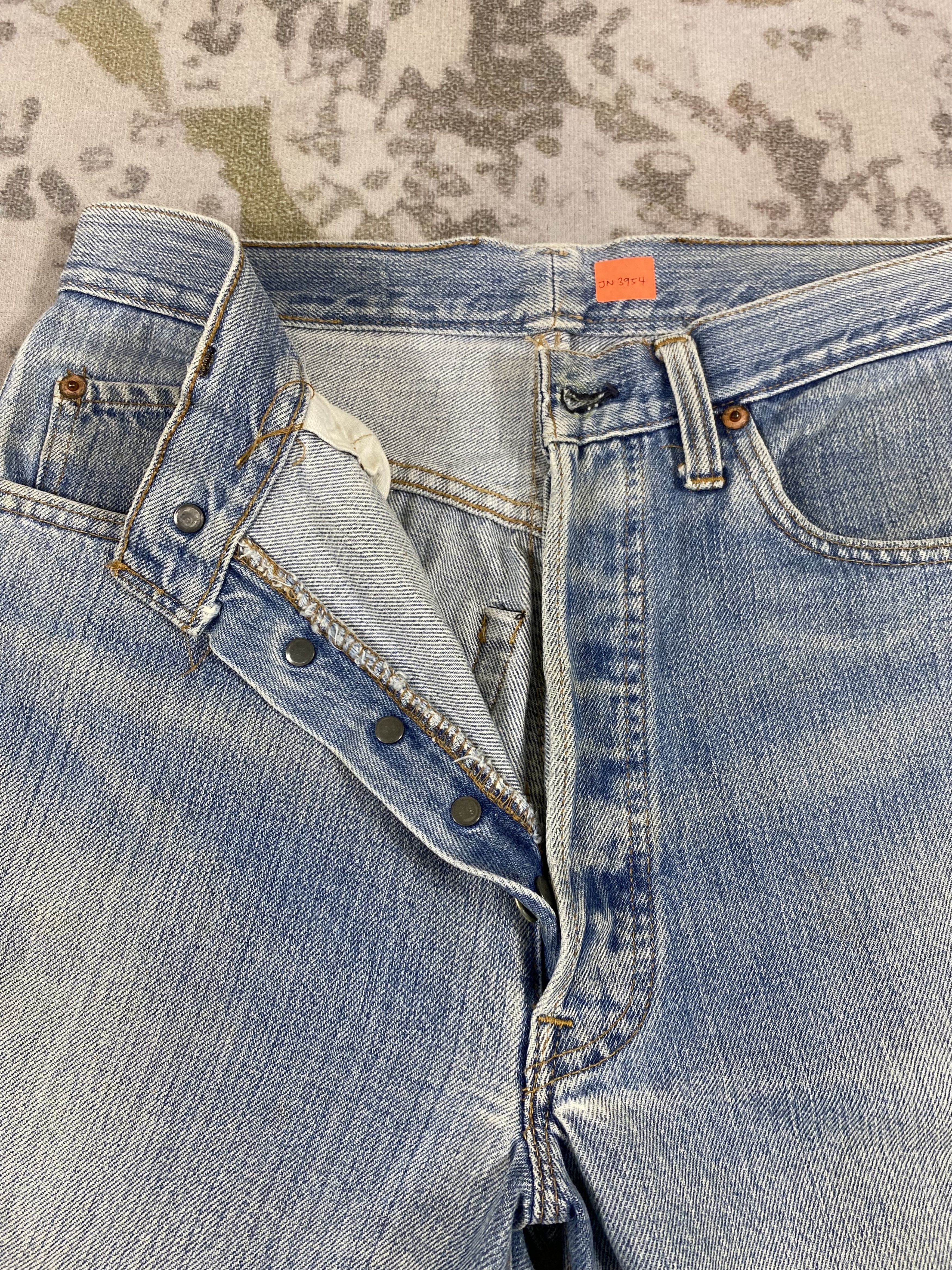Levi's Redline 80s Vintage Levi's 501 Top Button #6 29x29.5 -JN3954 Size US 29 - 7 Thumbnail