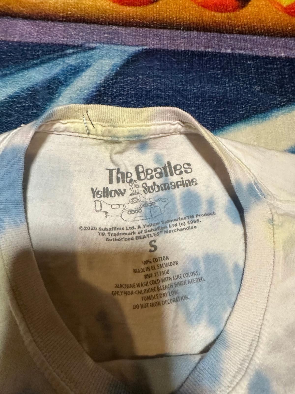 Other The Beatles Yellow Submarine Tie-Dye T-Shirt Size Small Size ONE SIZE - 3 Thumbnail