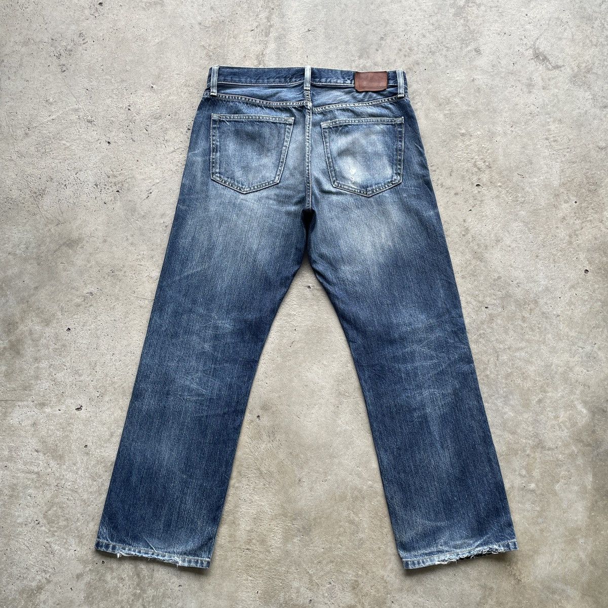 Japanese Brand W33💥 Vintage Japanese Faded Jeans Denim Pants Size US 33 - 11 Thumbnail