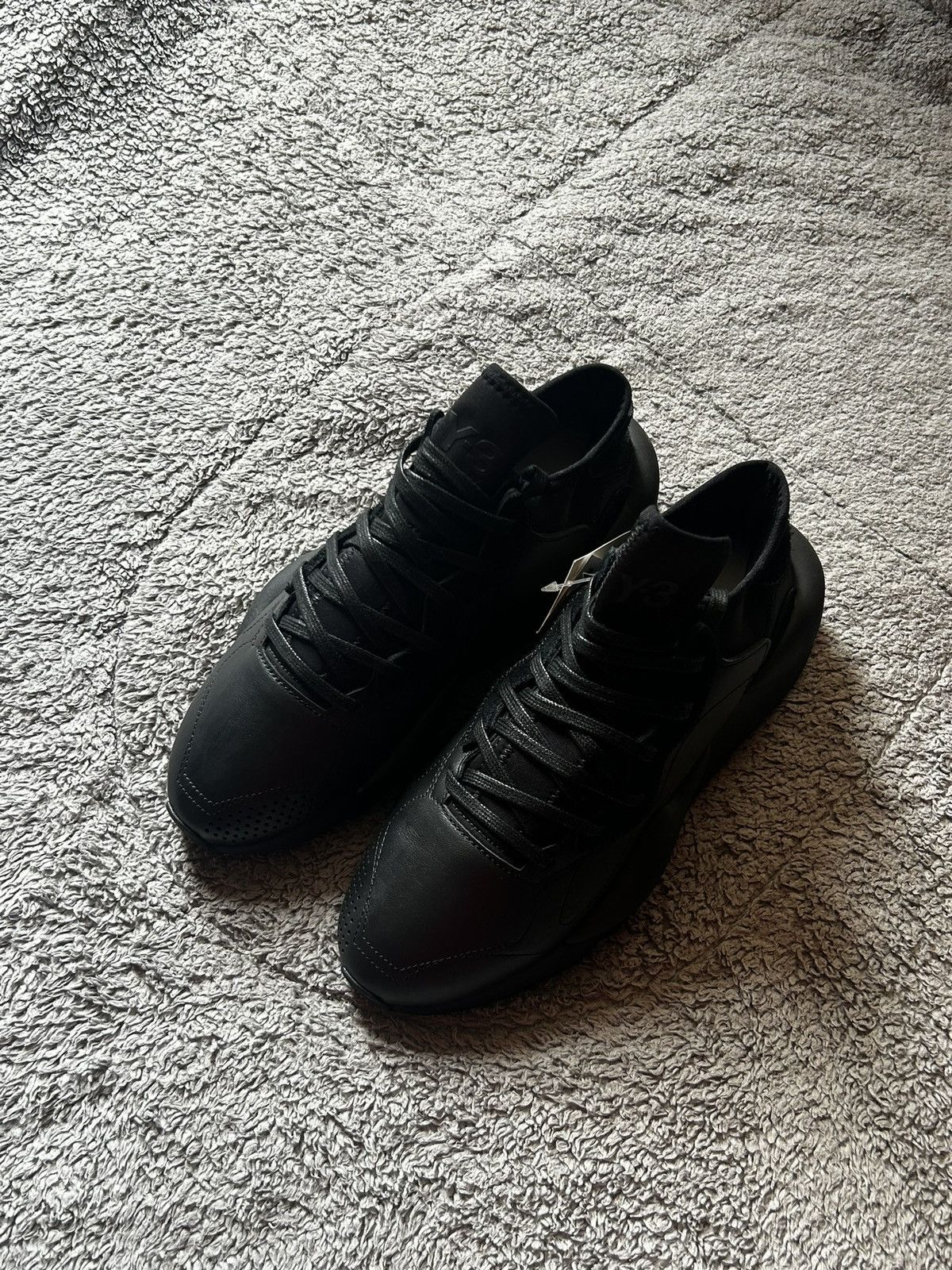 Adidas × Yohji Yamamoto Yohji Yamamoto Y3 Kaiwa Black Size US 8.5 / EU 41-42 - 2 Thumbnail