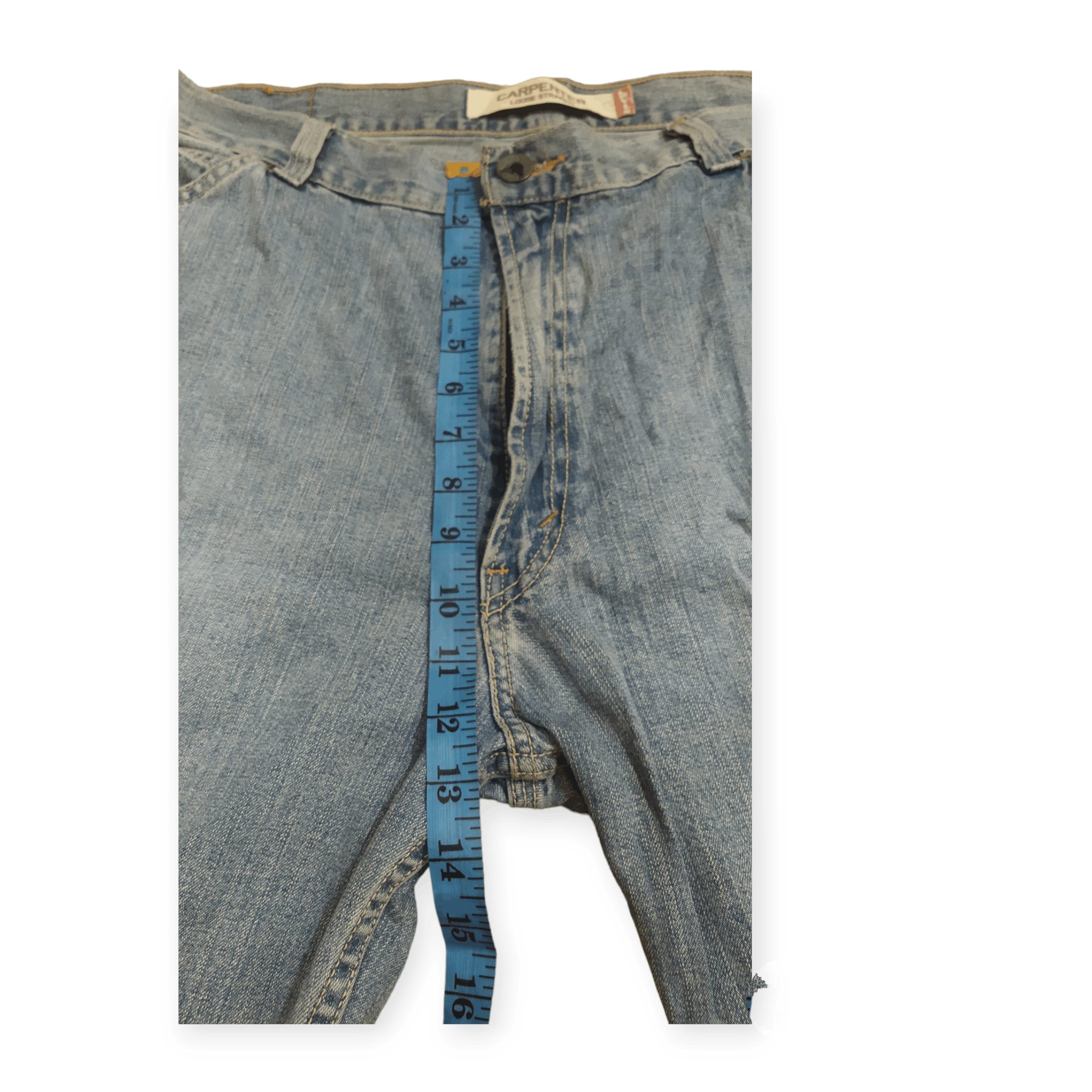 Levi's Distressed Levis carpenter jeans shorts pants Size US 38 / EU 54 - 11 Thumbnail