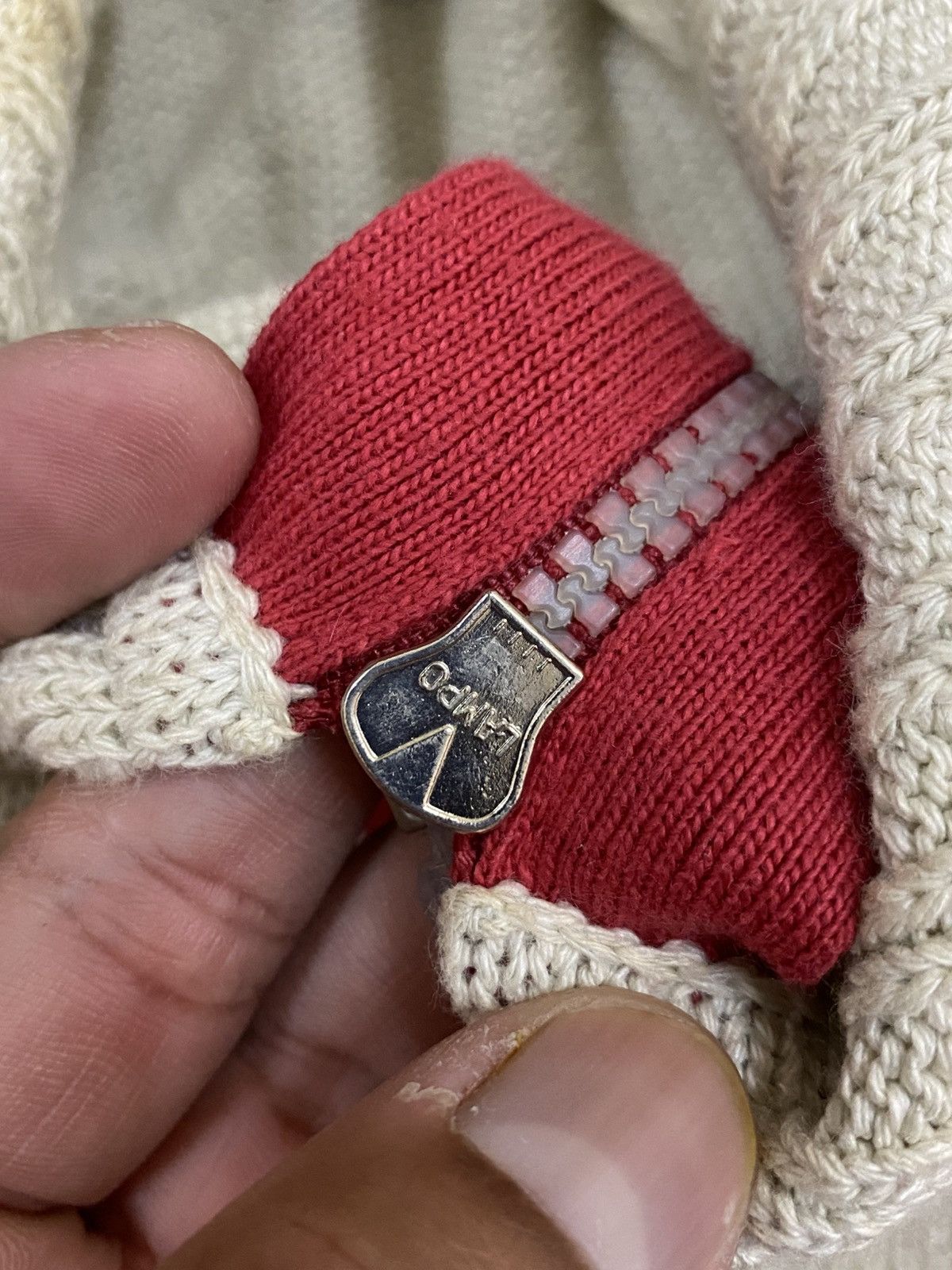 Vintage Vintage i Maschi Made in Italy Full Zip Knit Sweater Size US L / EU 52-54 / 3 - 10 Thumbnail