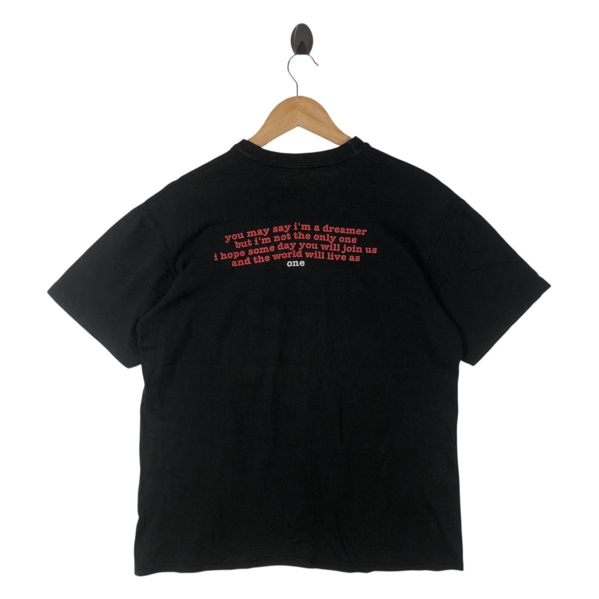 Band Tees × Hanes × Vintage Vintage 90s JOHN LENNON new york city band tees Size US L / EU 52-54 / 3 - 4 Thumbnail