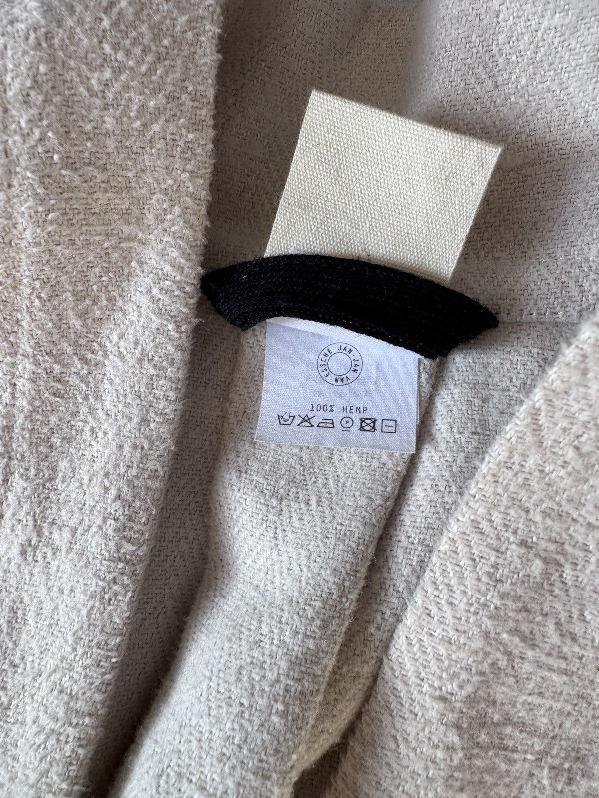 Jan Jan Van Essche Jan-Jan van Essche sweat #56 in ivory hemp Size US S / EU 44-46 / 1 - 6 Thumbnail