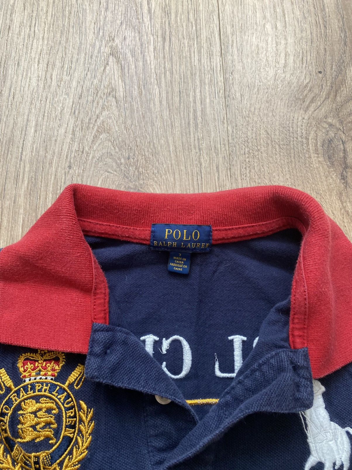 Polo Ralph Lauren × Vintage KIDS POLO Ralph Lauren PRL CLUB FOR CHILD Y2K POLOS 7YRS Size US XXS / EU 40 - 3 Thumbnail