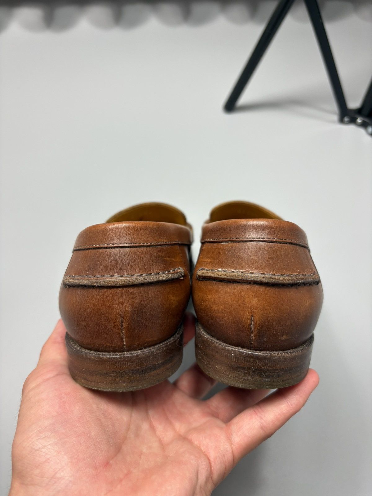 Ralph Lauren Leather Loafers Ralph Lauren Collection Purple Label women’s Size US 9.5 / IT 39.5 - 6 Thumbnail