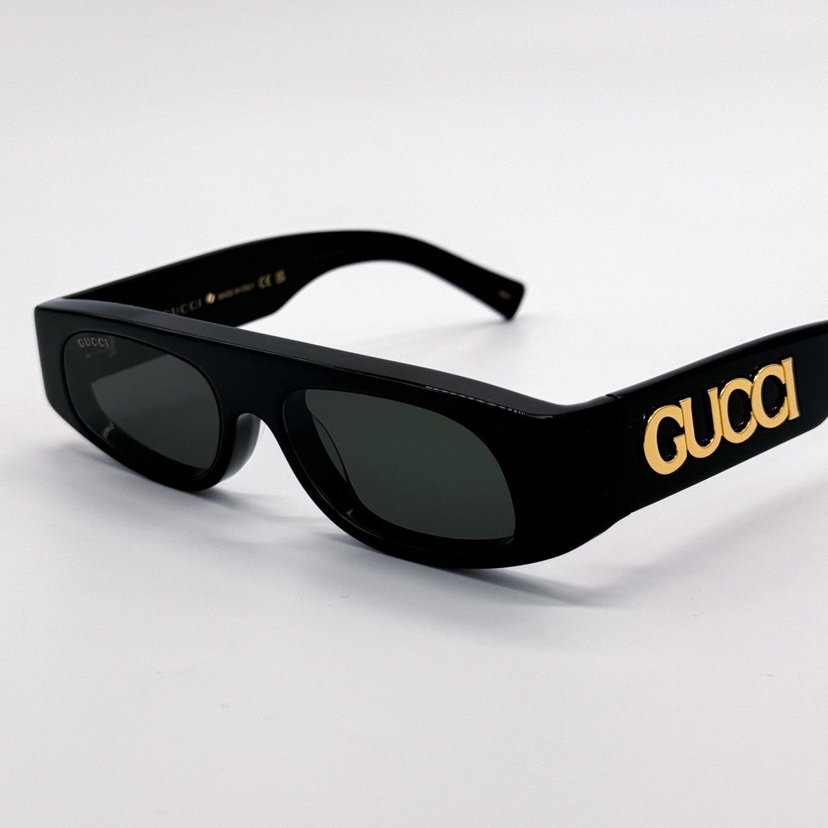 Gucci NEW GUCCI GG1771S 001 GEOMETRIC BLACK GREY WOMEN SUNGLASSES Size ONE SIZE - 9 Thumbnail