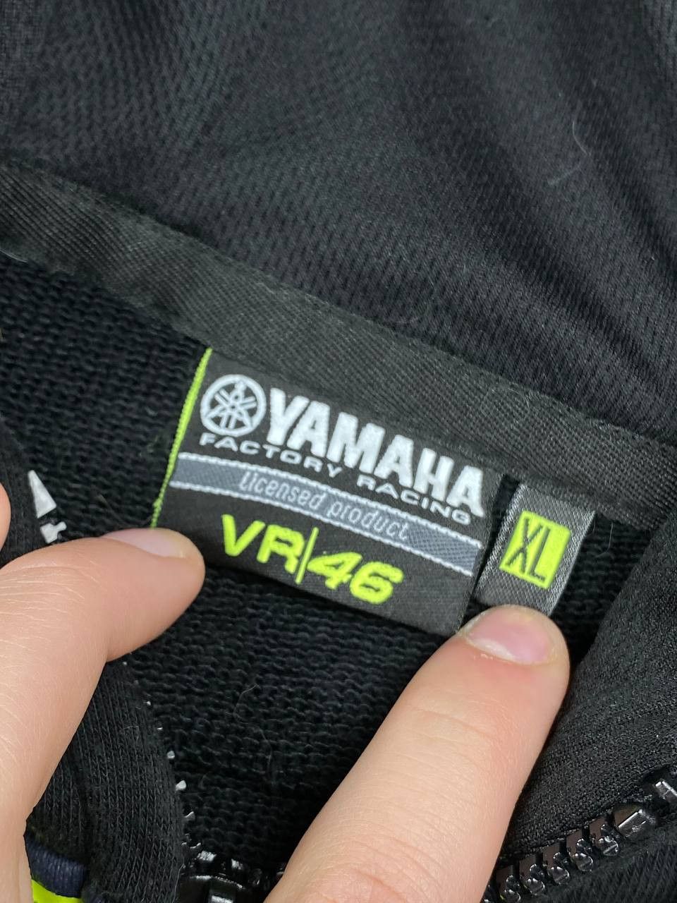 Yamaha Vintage Yamaha Factory Racing Valentino Rossi Zip Hoodie Size US XL / EU 56 / 4 - 9 Thumbnail