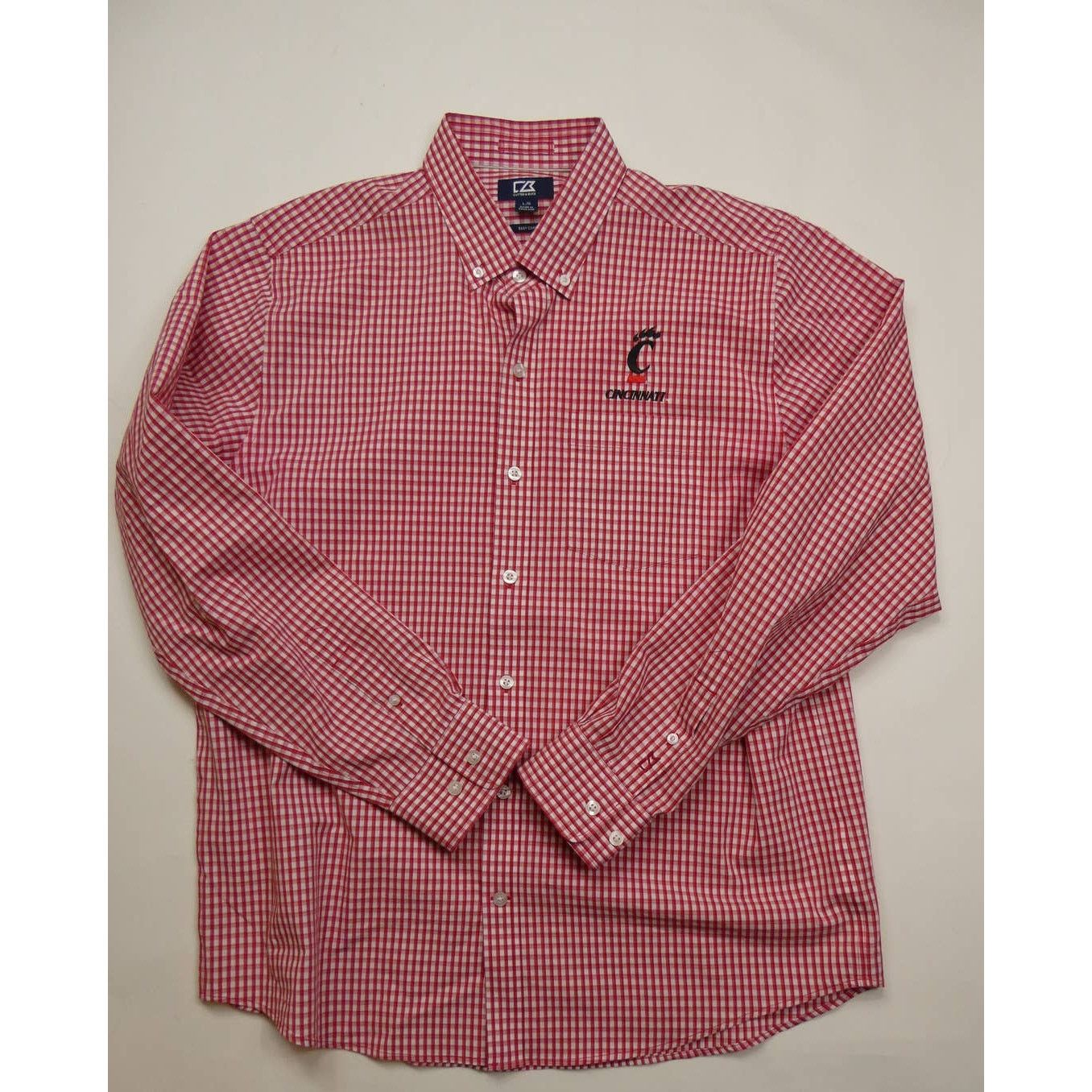 NCAA CINCINAITI BEARCATS button down shirt, Cutter & Buck, Large Size US L / EU 52-54 / 3 - 1 Thumbnail