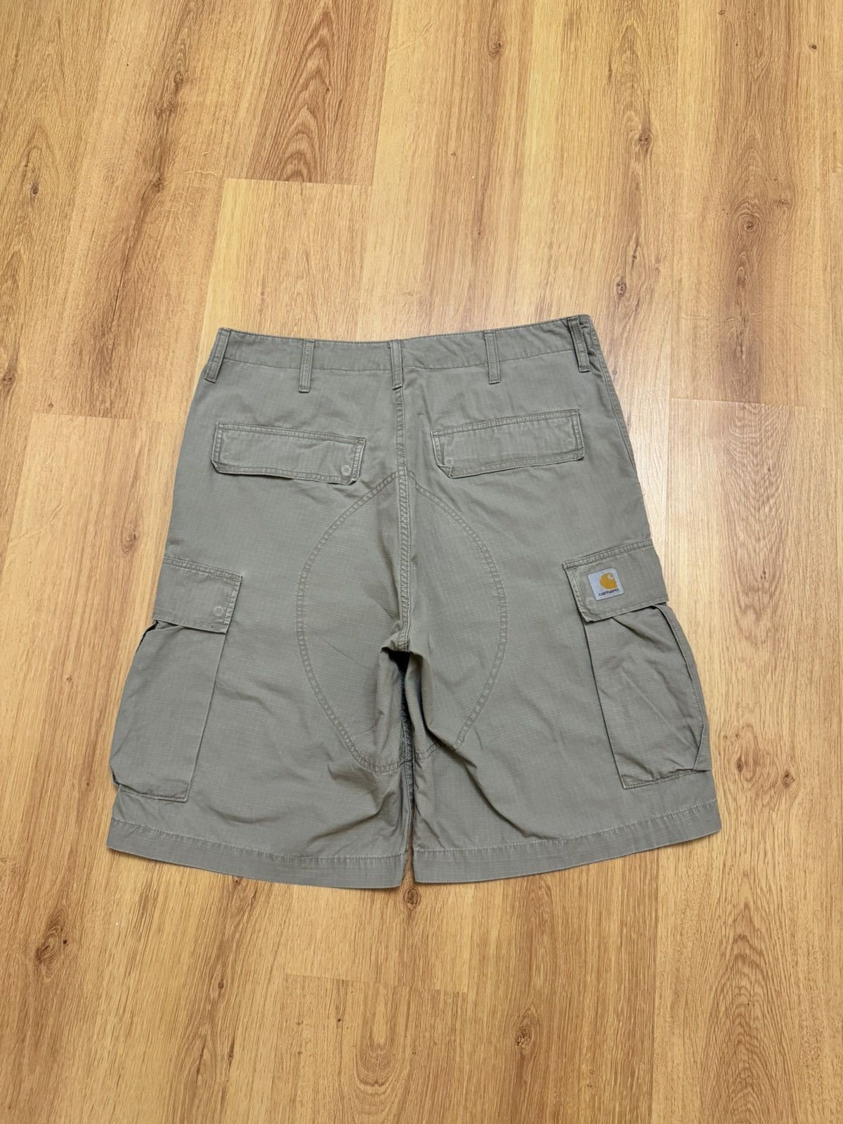 Vintage Carhartt Bermuda Shorts Cargo Sand Streetwea 34 XL