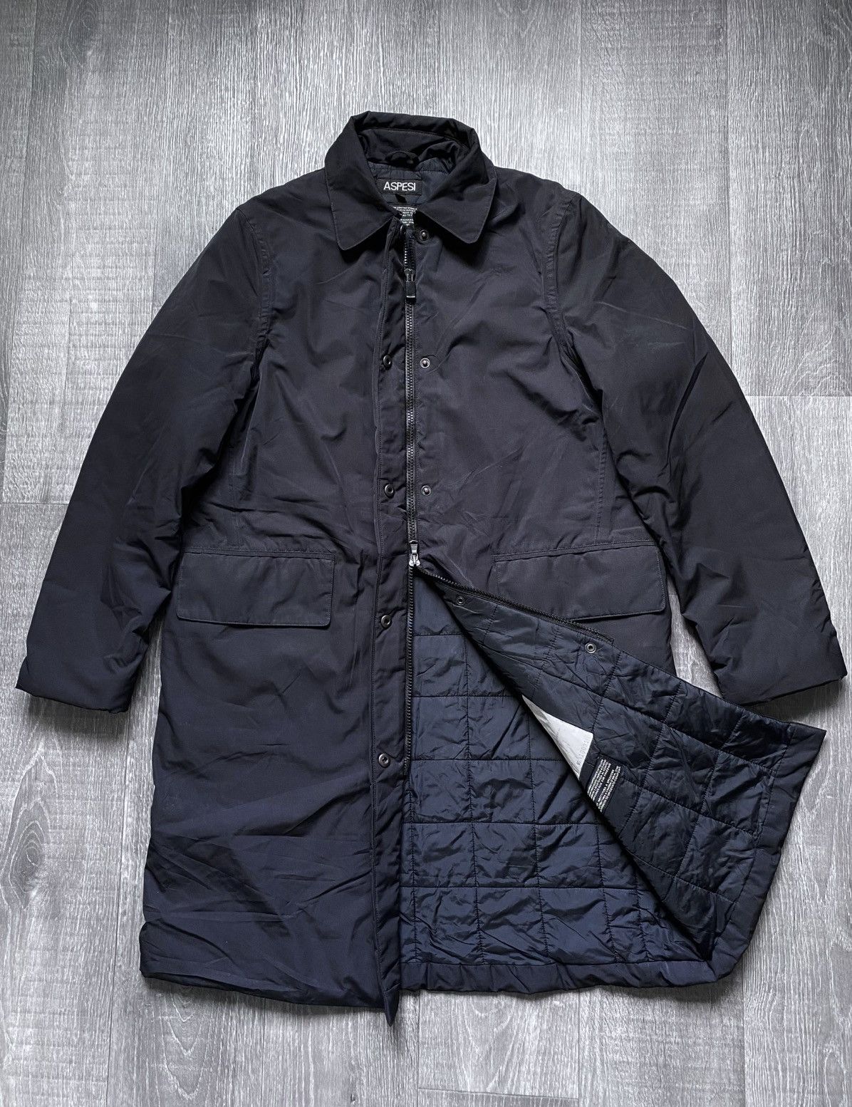Aspesi Alberto Aspesi Thermore Insulated Tech Coat Trench Jacket Size US S / EU 44-46 / 1 - 4 Thumbnail