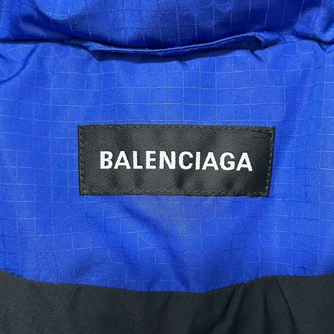 Balenciaga balenciaga klein blue logo puffer jacket Size US L / EU 52-54 / 3 - 6 Thumbnail