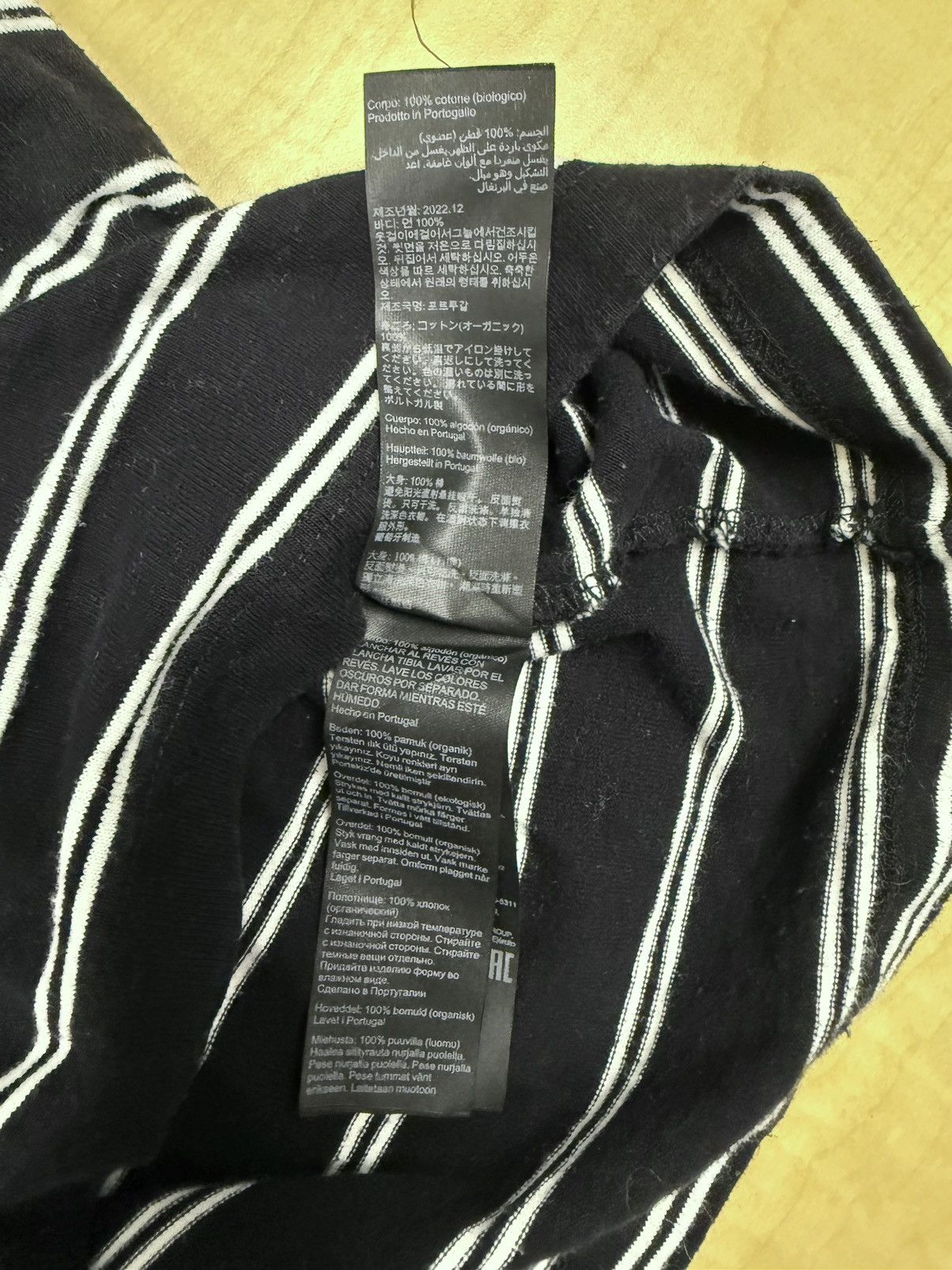Allsaints Allsaints Underground Logo Striped T-Shirt Size US S / EU 44-46 / 1 - 8 Thumbnail