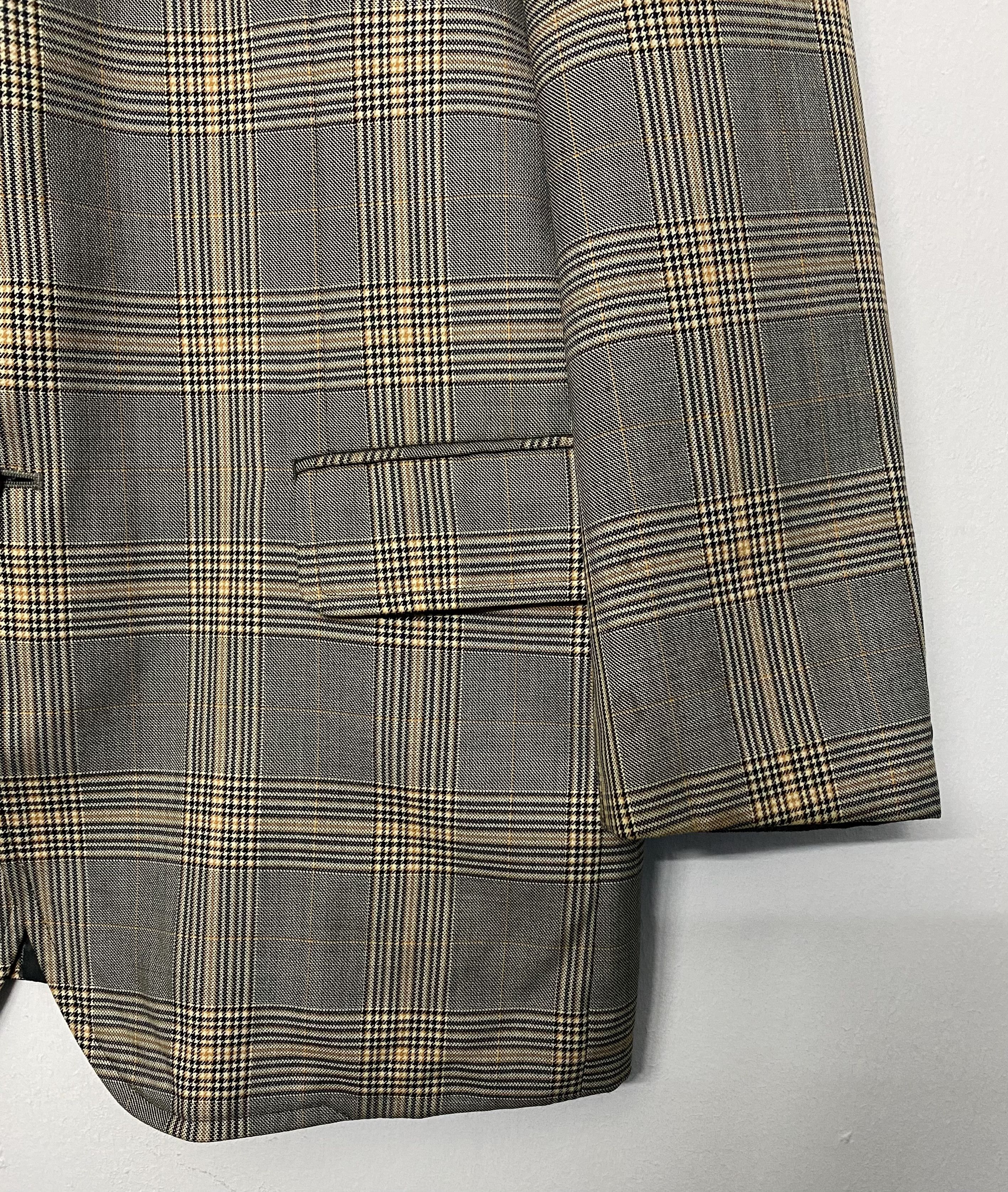 Burberry Prorsum Vintage 80s Burberrys Japan Sanyo Shokai Check Plaid Blazer Size US M / EU 48-50 / 2 - 6 Thumbnail