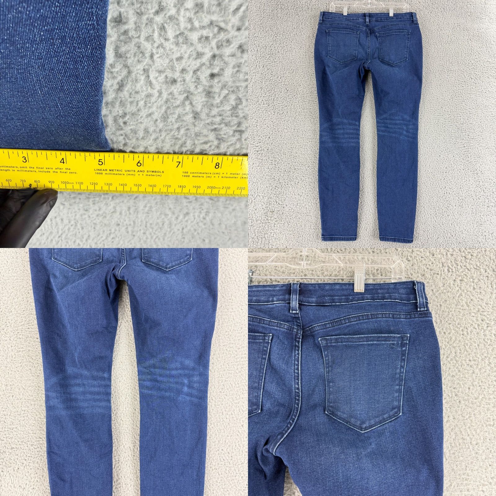 Vineyard Vines Vineyard Vines Jeans Women Size 12 Blue Denim Skinny Leg Casual Mid-Rise Stretch Jeans Ladies Regular XS? Size 34" / US 12 / IT 48 - 8 Thumbnail